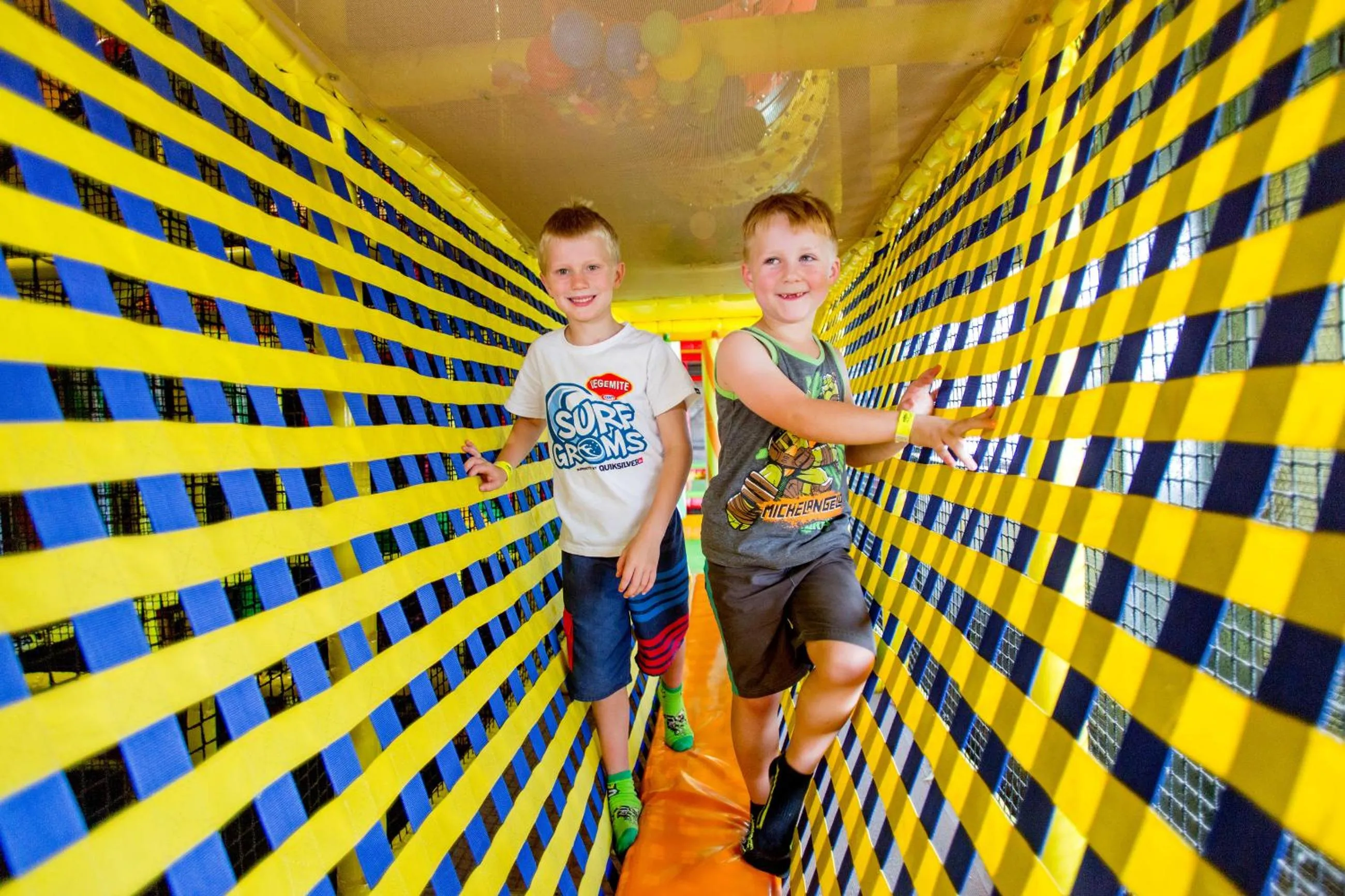 Children play ground in BIG4 Bendigo Park Lane Holiday Park