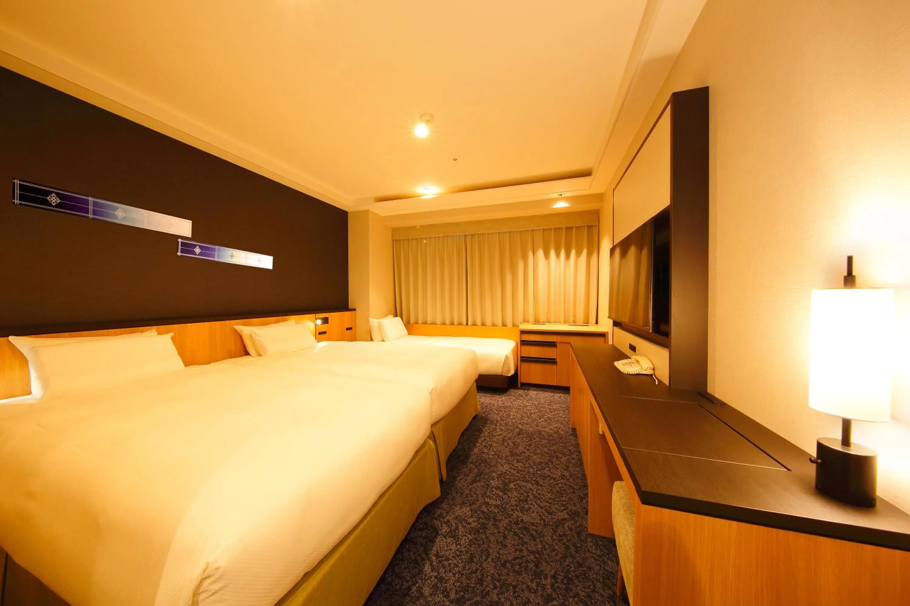 Photo of the whole room, Bed in Hotel JAL City Aomori
