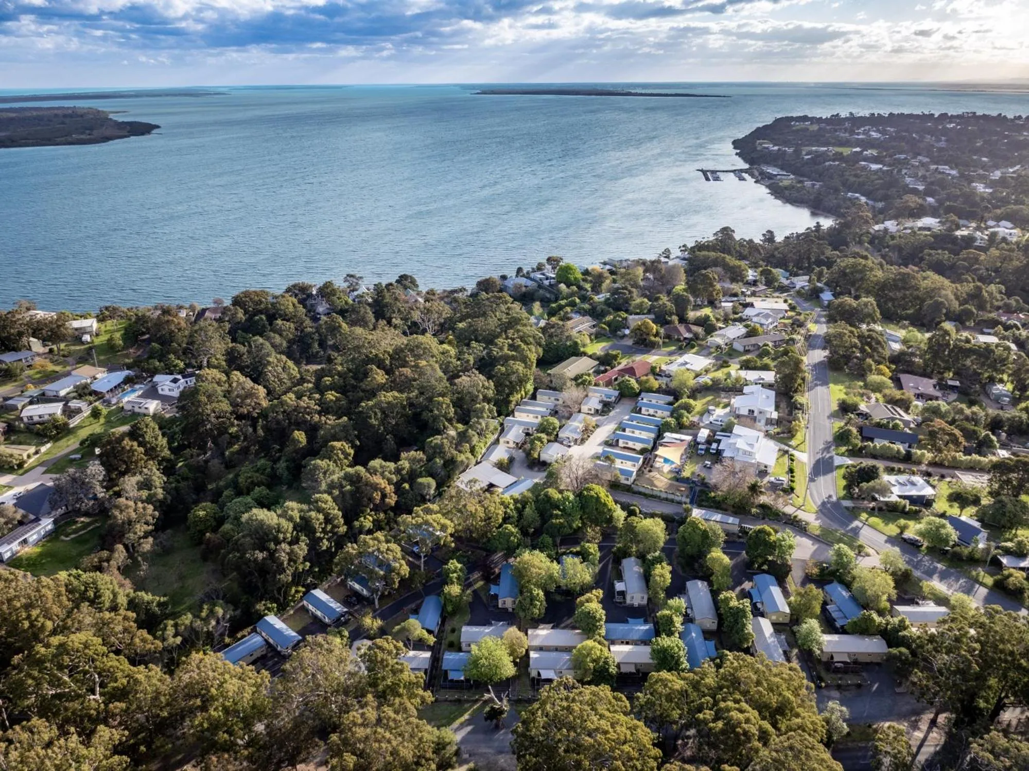 Property building in Metung Holiday Villas