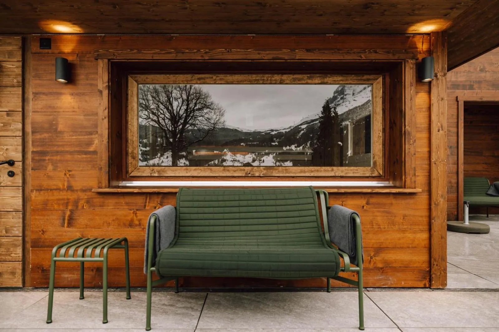 Sauna in Hotel Fiescherblick