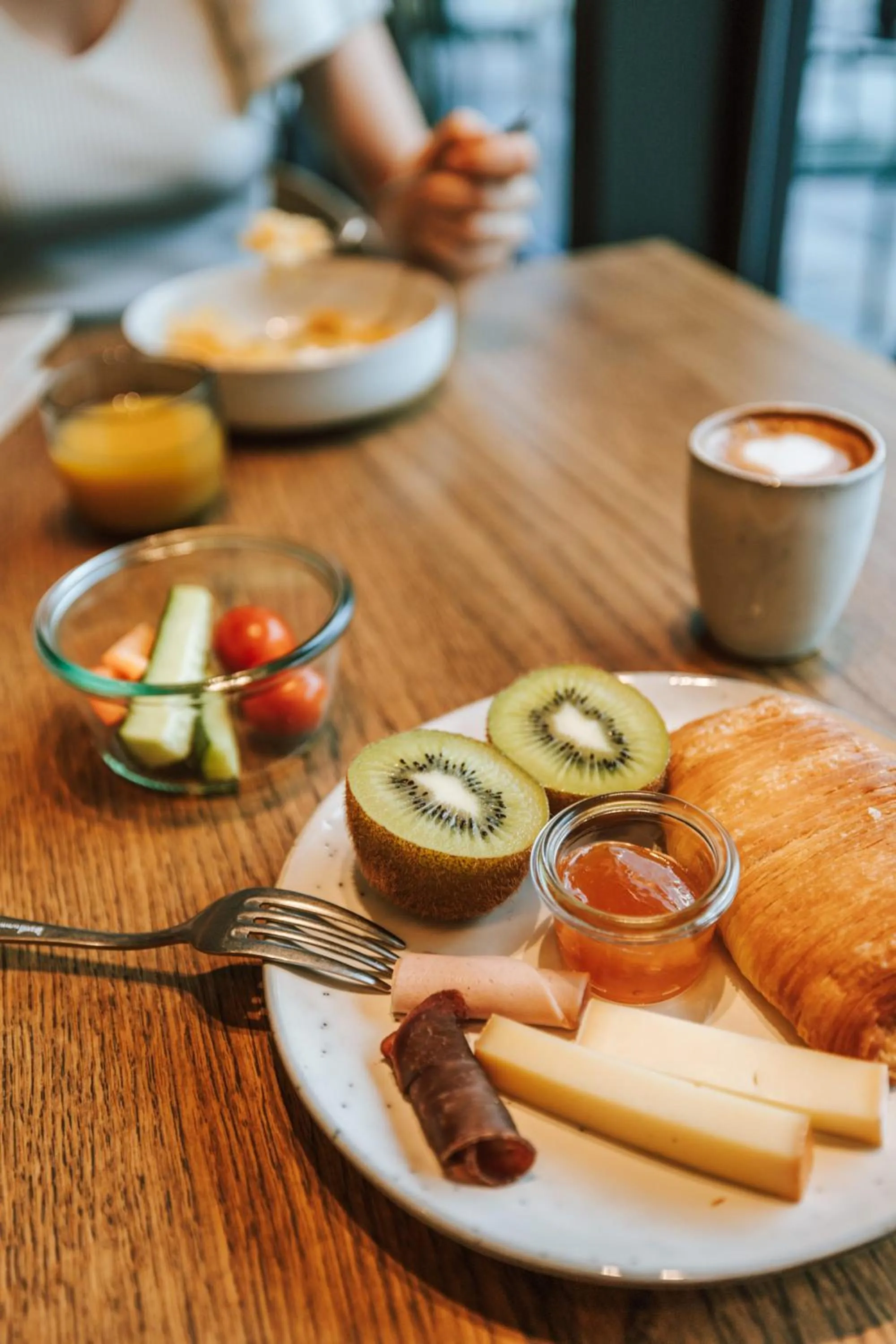 Breakfast in Hotel Fiescherblick