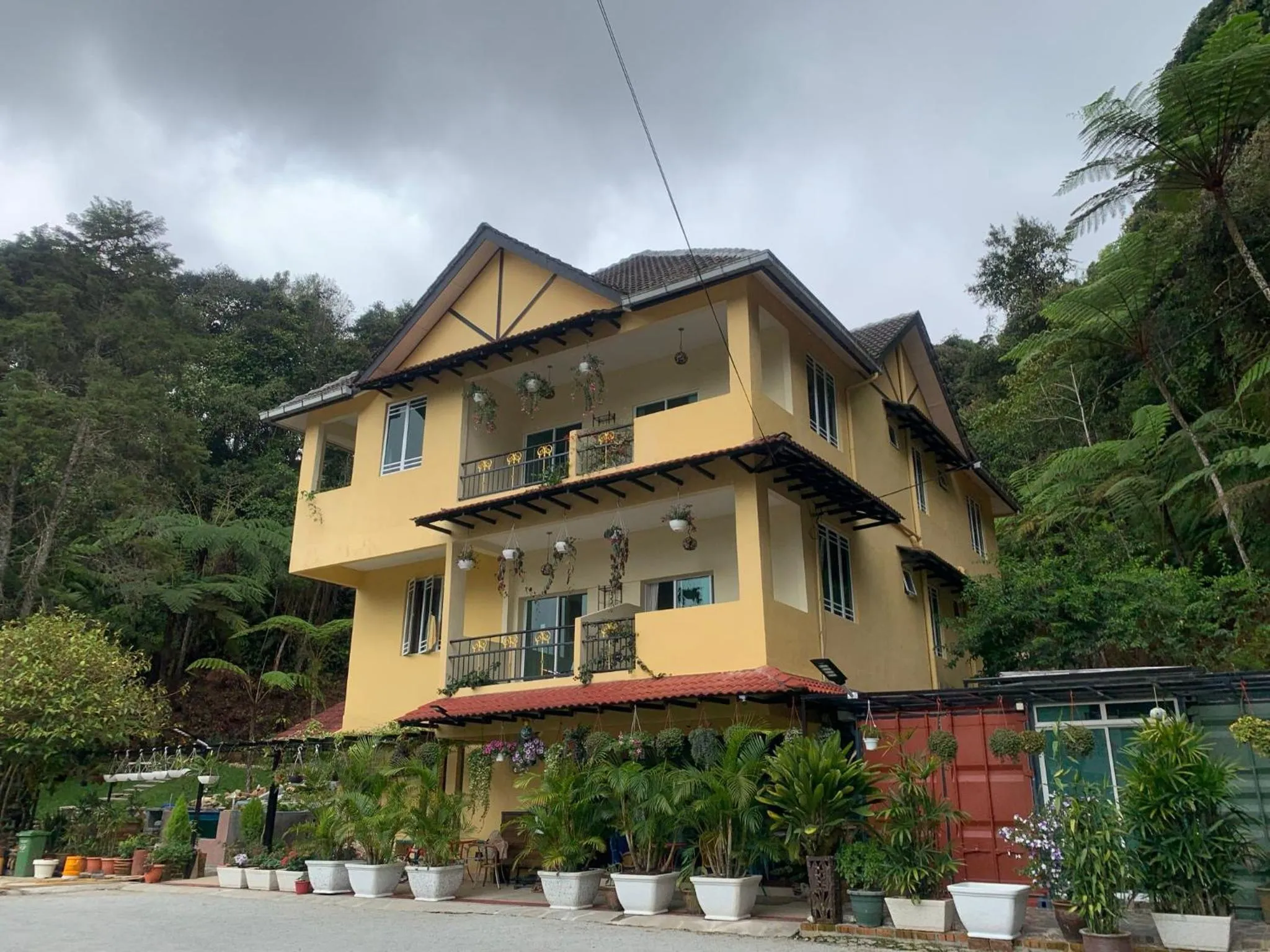 Property building in Highlanders Garden Guesthouse at Arundina Cameron Highlands