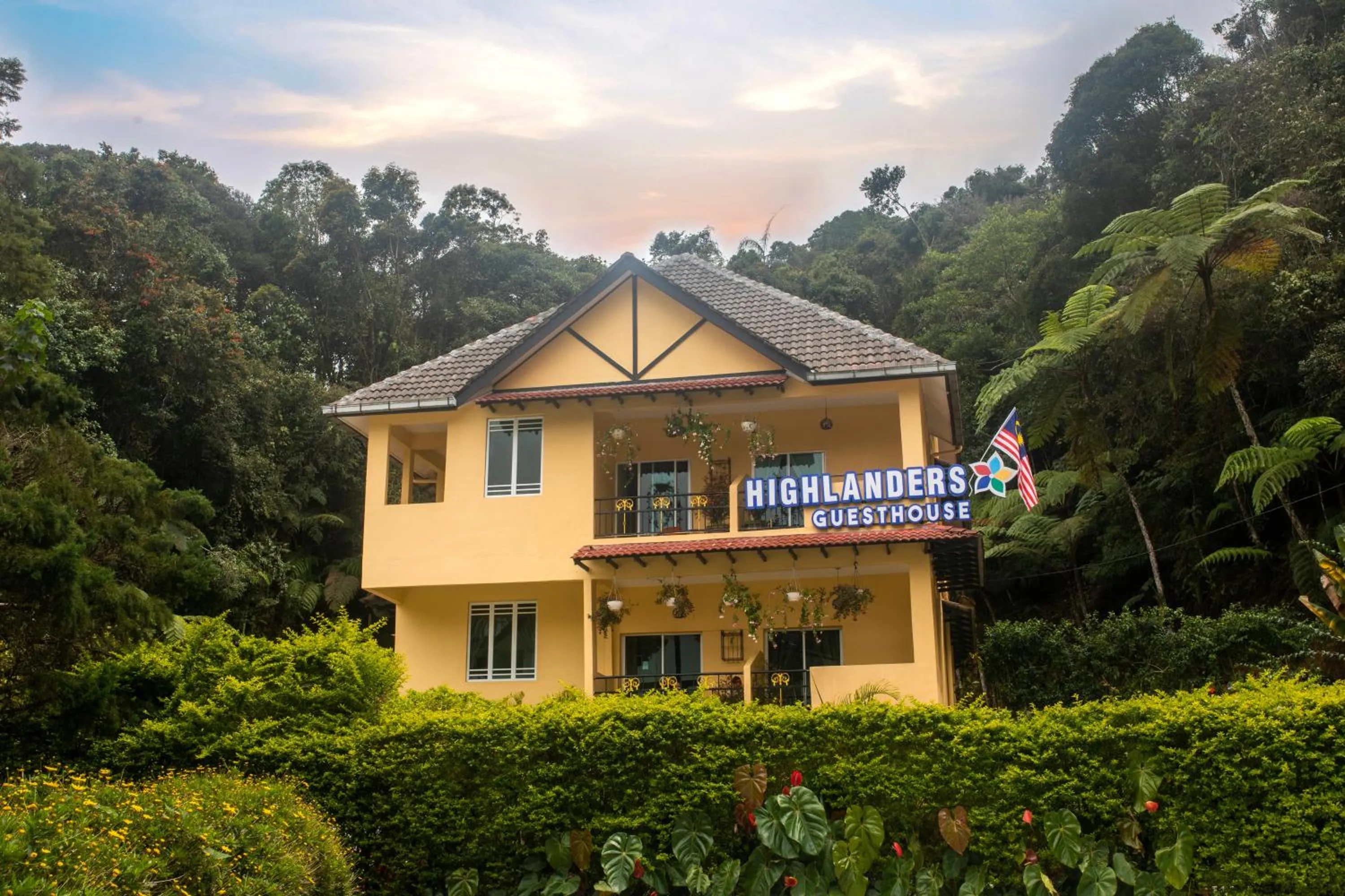Property building in Highlanders Garden Guesthouse at Arundina Cameron Highlands