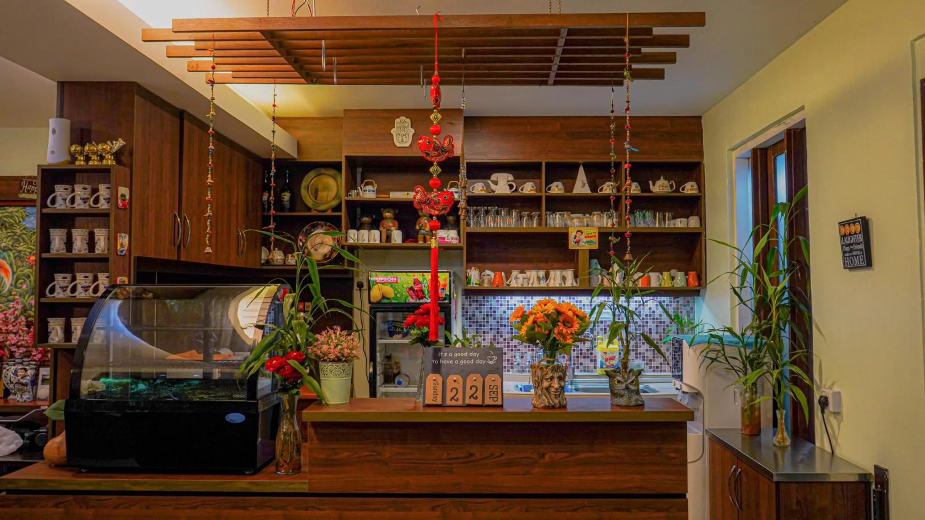 Kitchen or kitchenette in Highlanders Garden Guesthouse at Arundina Cameron Highlands