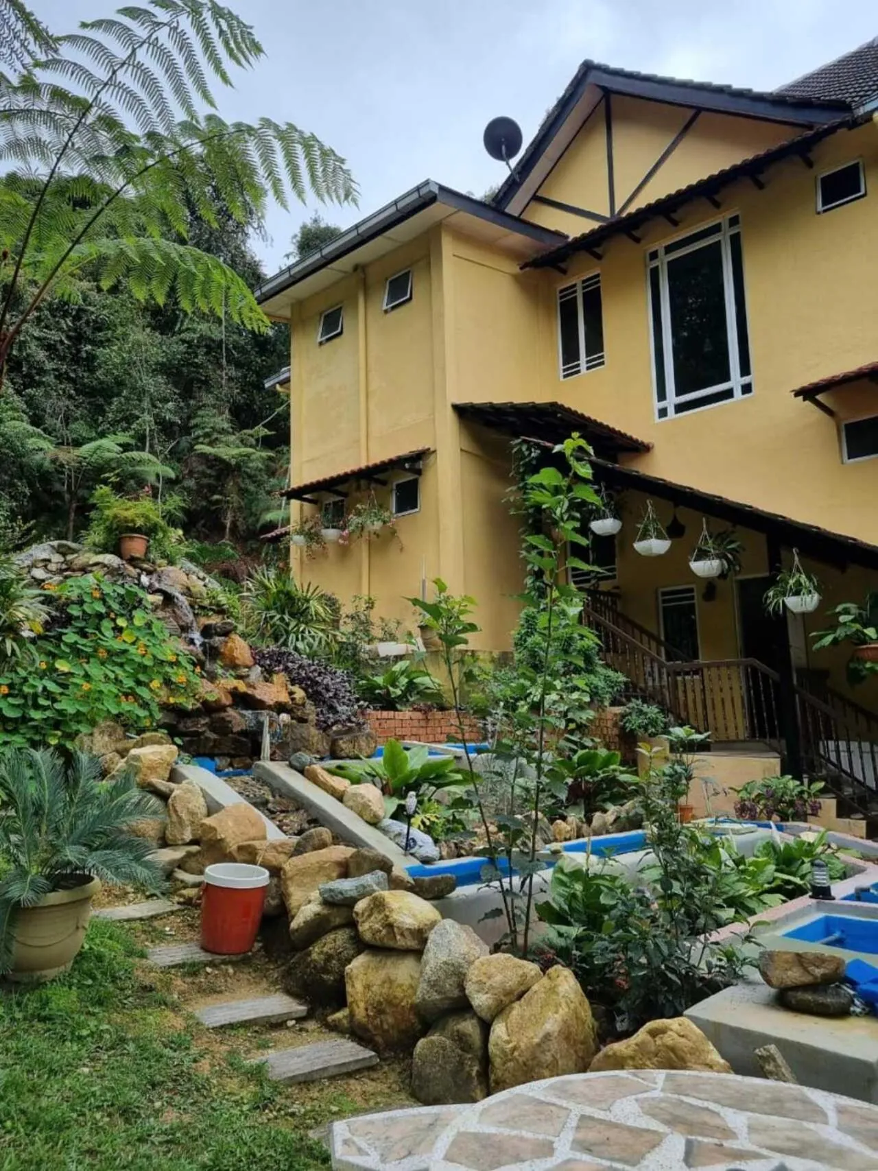 Garden in Highlanders Garden Guesthouse at Arundina Cameron Highlands