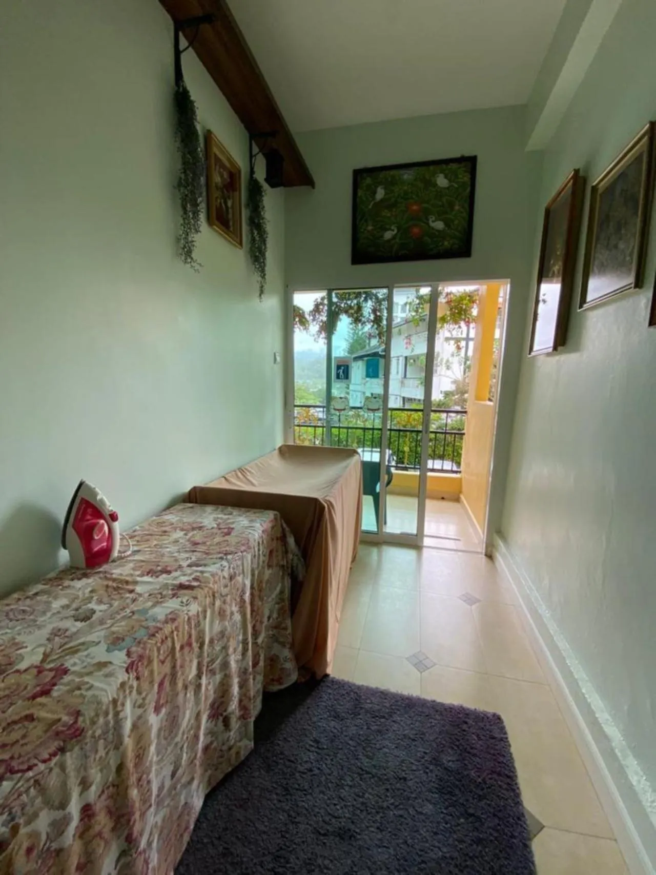 Balcony/Terrace, Bed in Highlanders Garden Guesthouse at Arundina Cameron Highlands