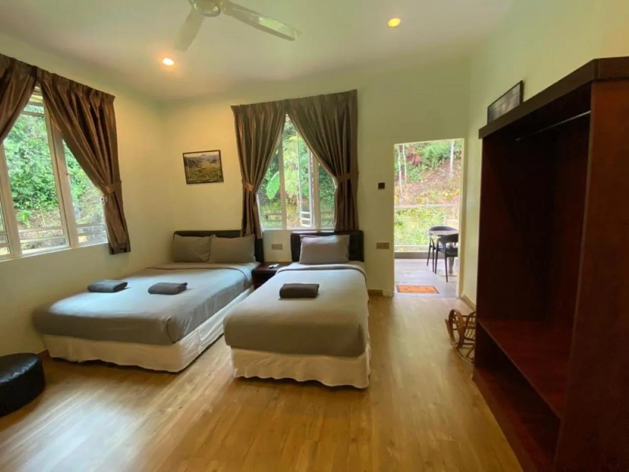 Bedroom, Bed in Highlanders Garden Guesthouse at Arundina Cameron Highlands