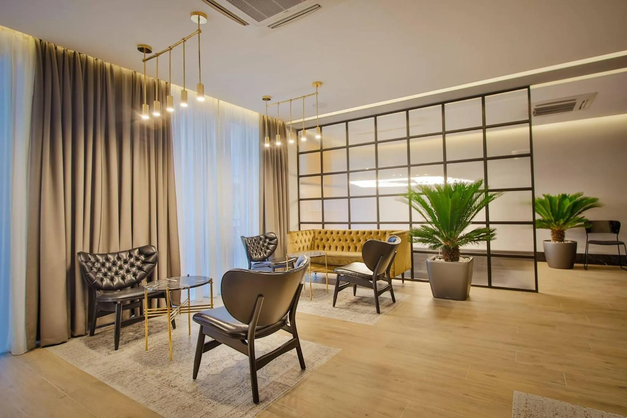 Seating area in Hotel Tuta