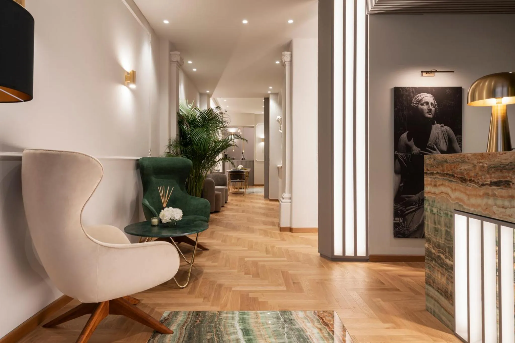 Lobby or reception in Palazzo Venere