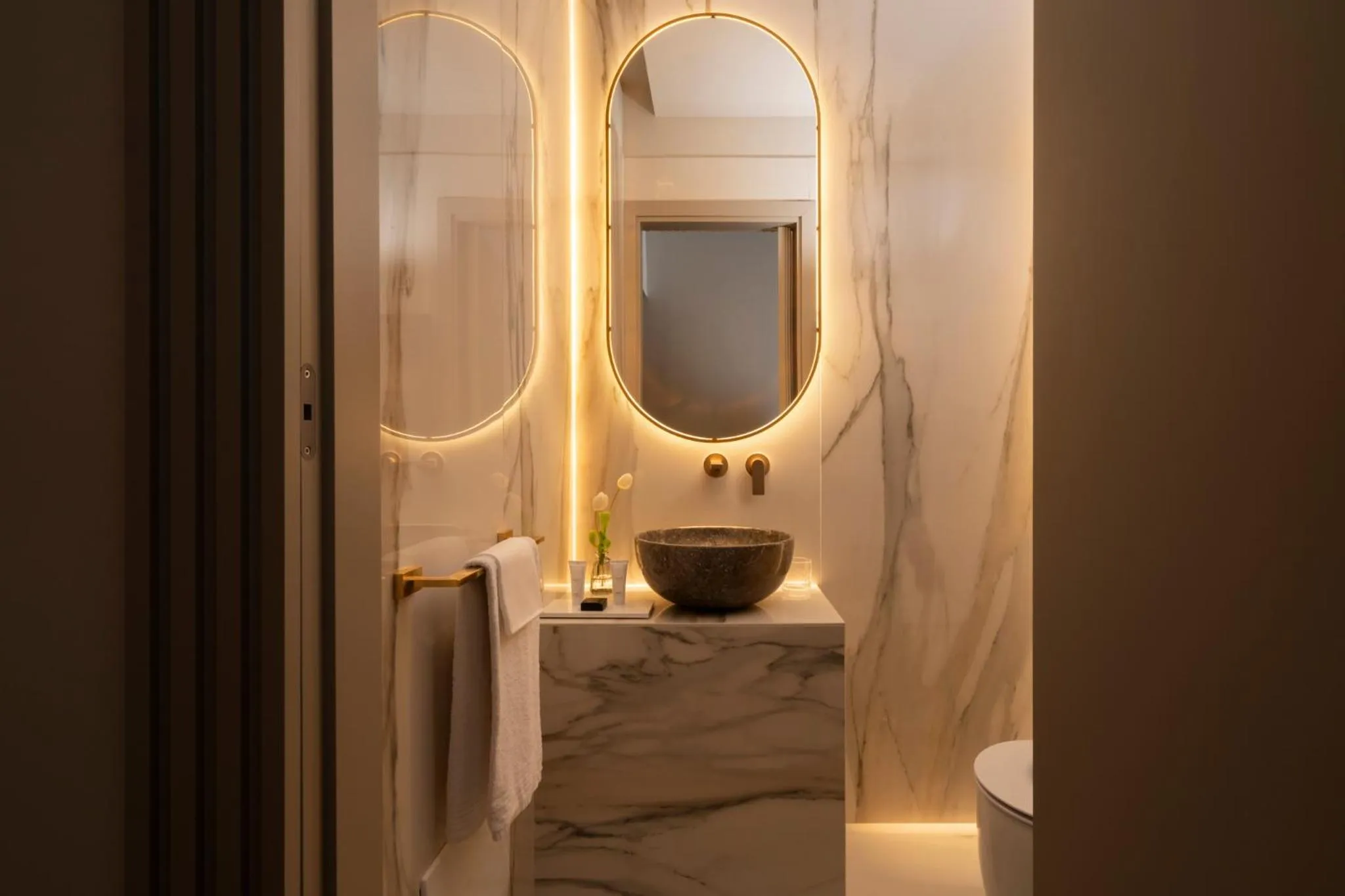 Toilet in Palazzo Venere