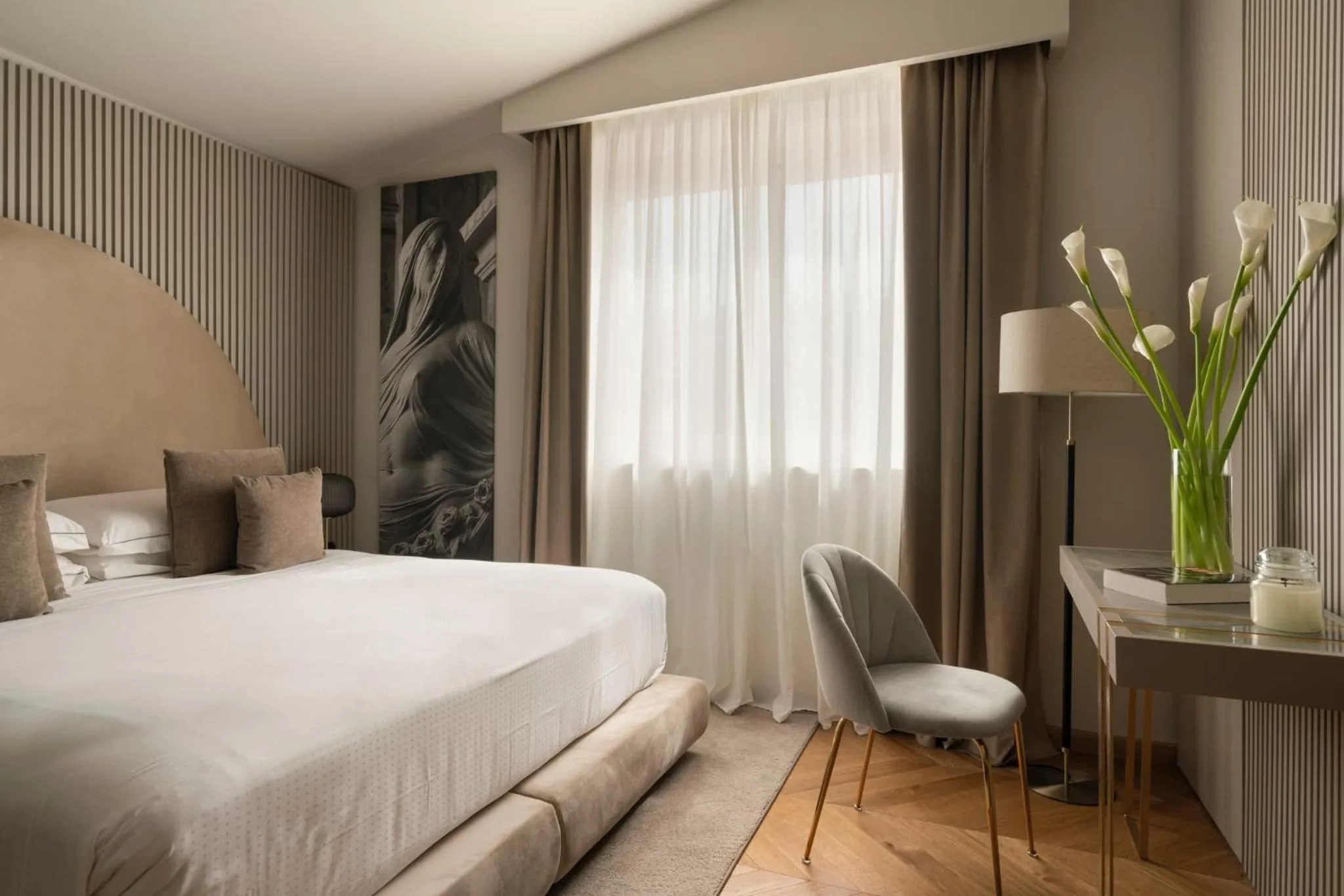 Bedroom, Bed in Palazzo Venere