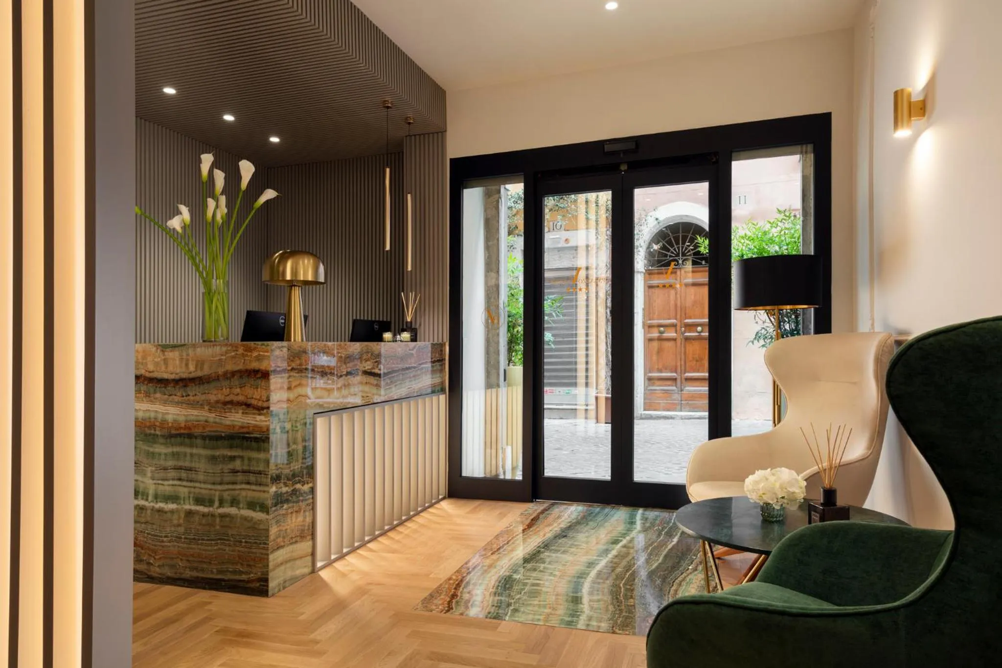 Lobby or reception in Palazzo Venere