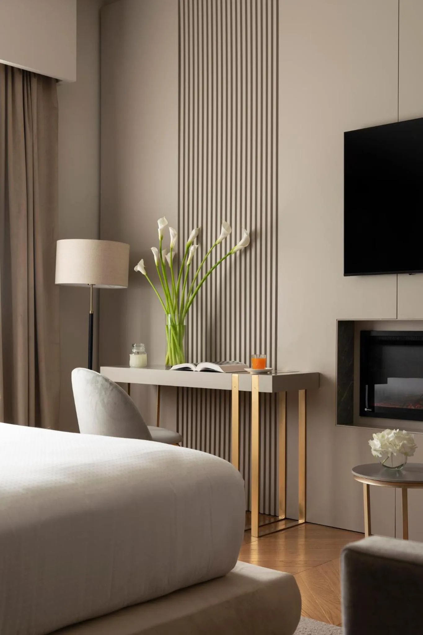 TV and multimedia, Bed in Palazzo Venere