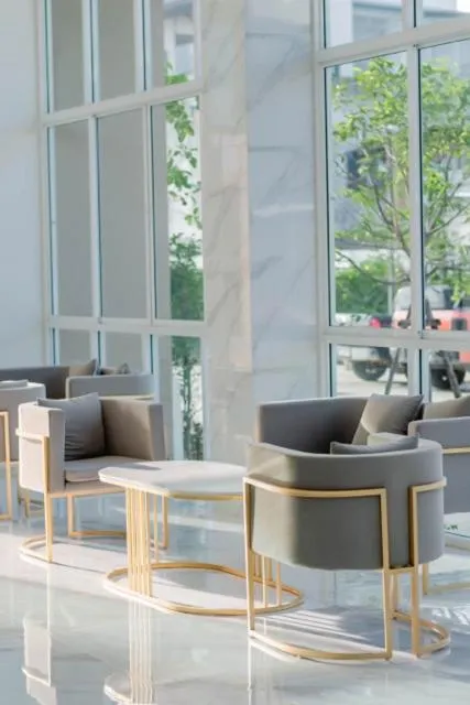 Communal lounge/ TV room in Hotel Agnes