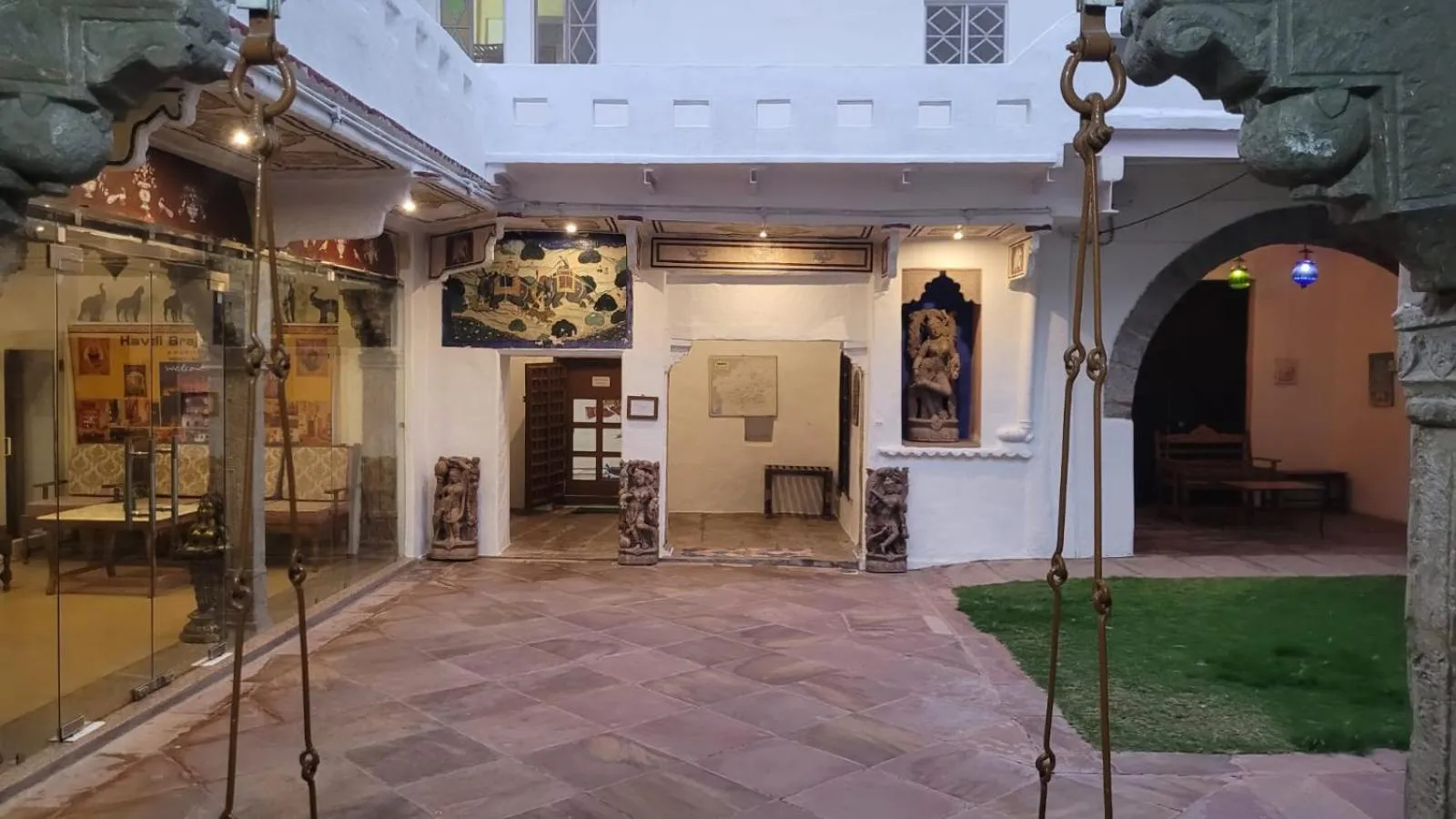 Property building in Haveli Braj Bhushanjee Heritage Hotel and Museum