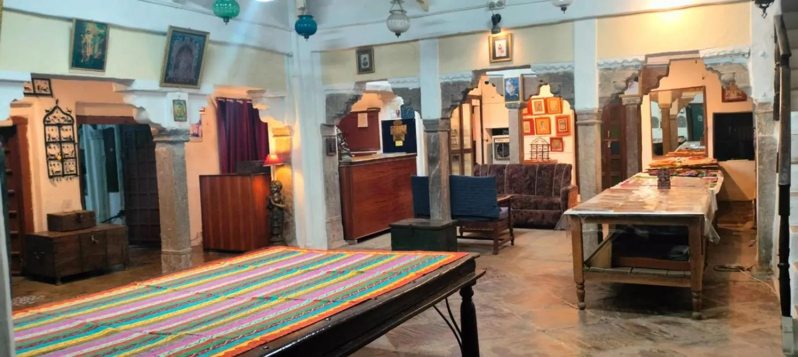 Property building in Haveli Braj Bhushanjee Heritage Hotel and Museum