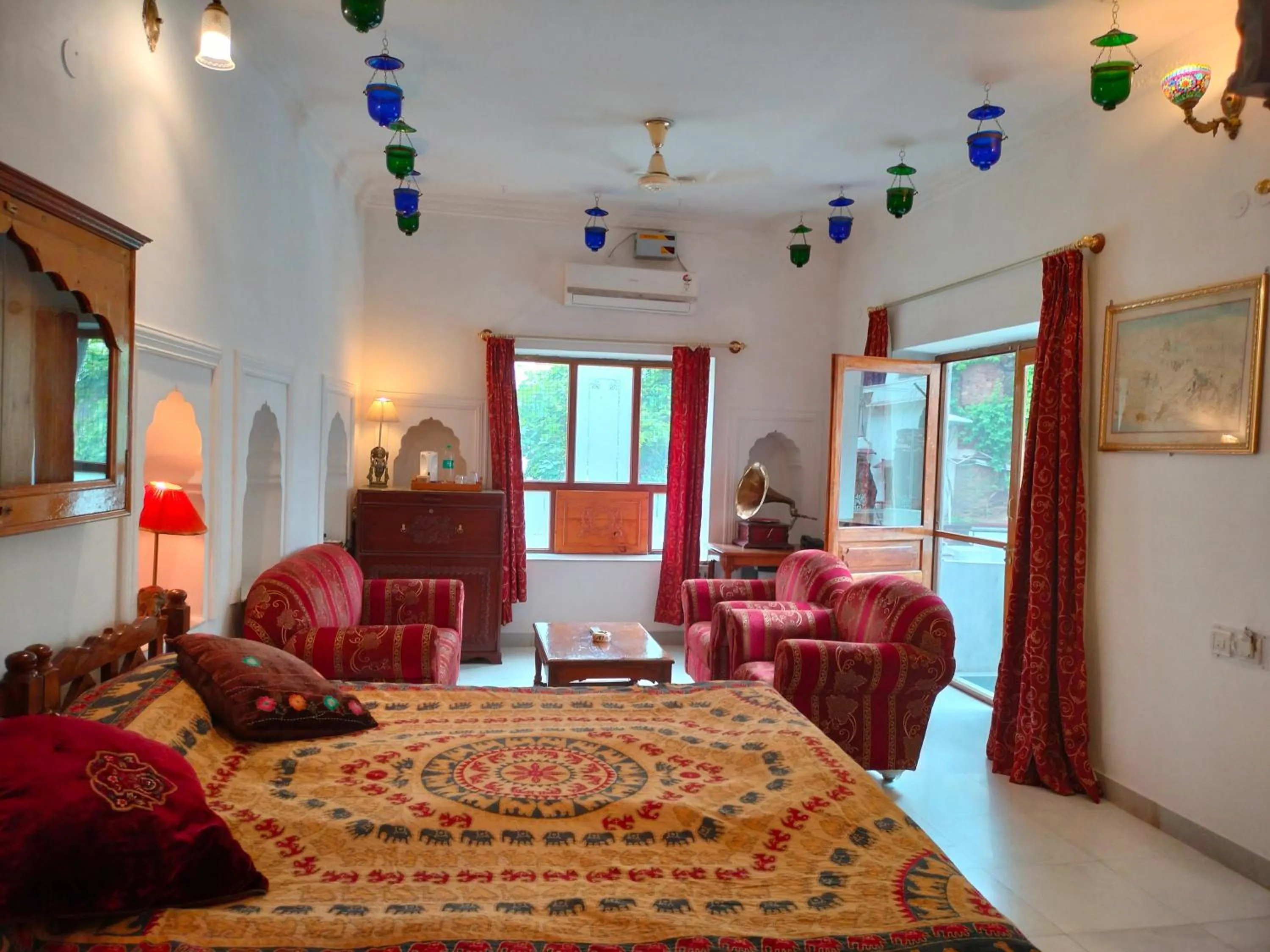 Property building in Haveli Braj Bhushanjee Heritage Hotel and Museum