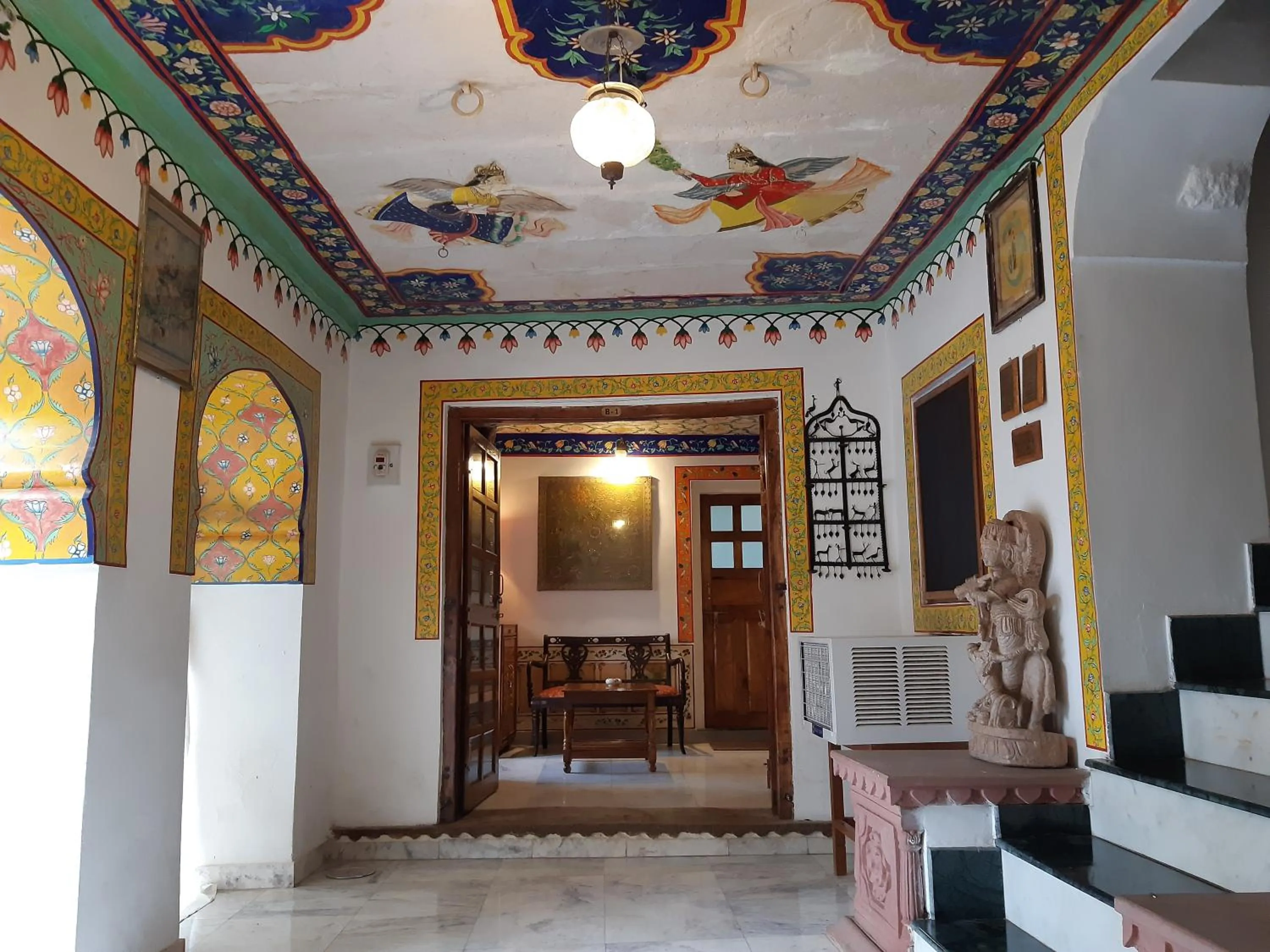 Property building in Haveli Braj Bhushanjee Heritage Hotel and Museum