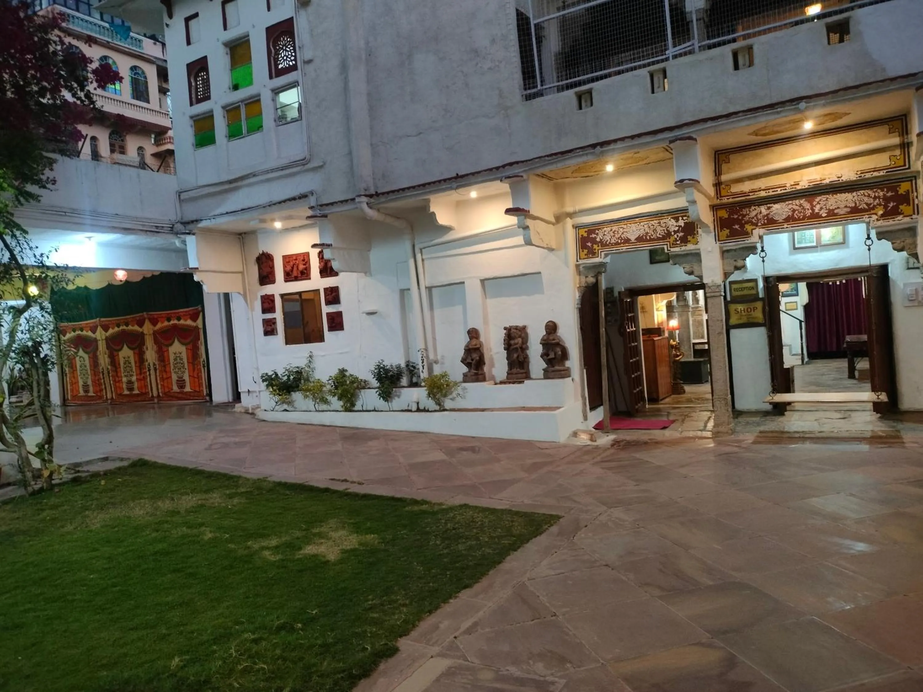 Property building in Haveli Braj Bhushanjee Heritage Hotel and Museum