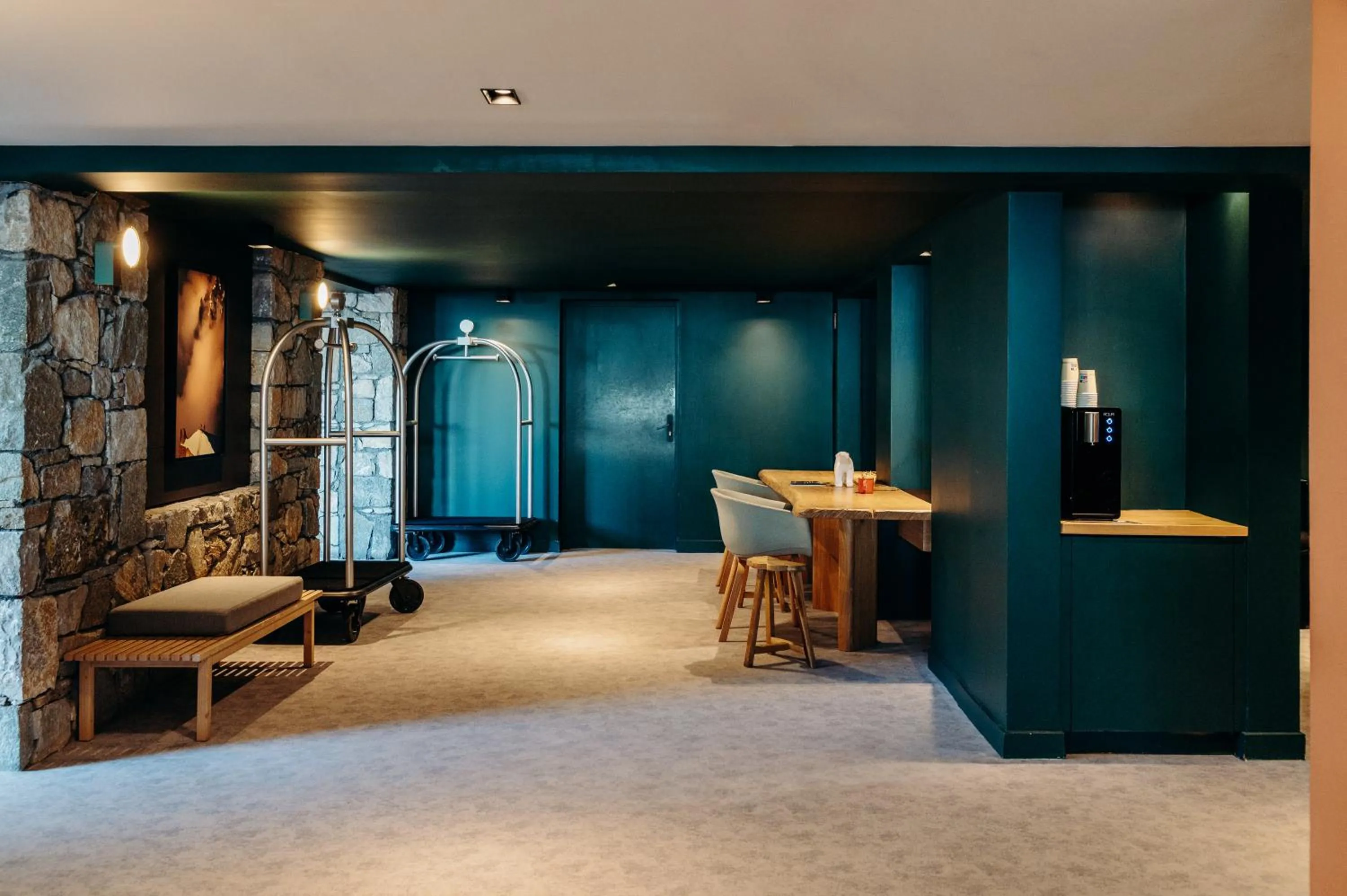 Lobby or reception in La Cachette, Friendly Hotel & Spa