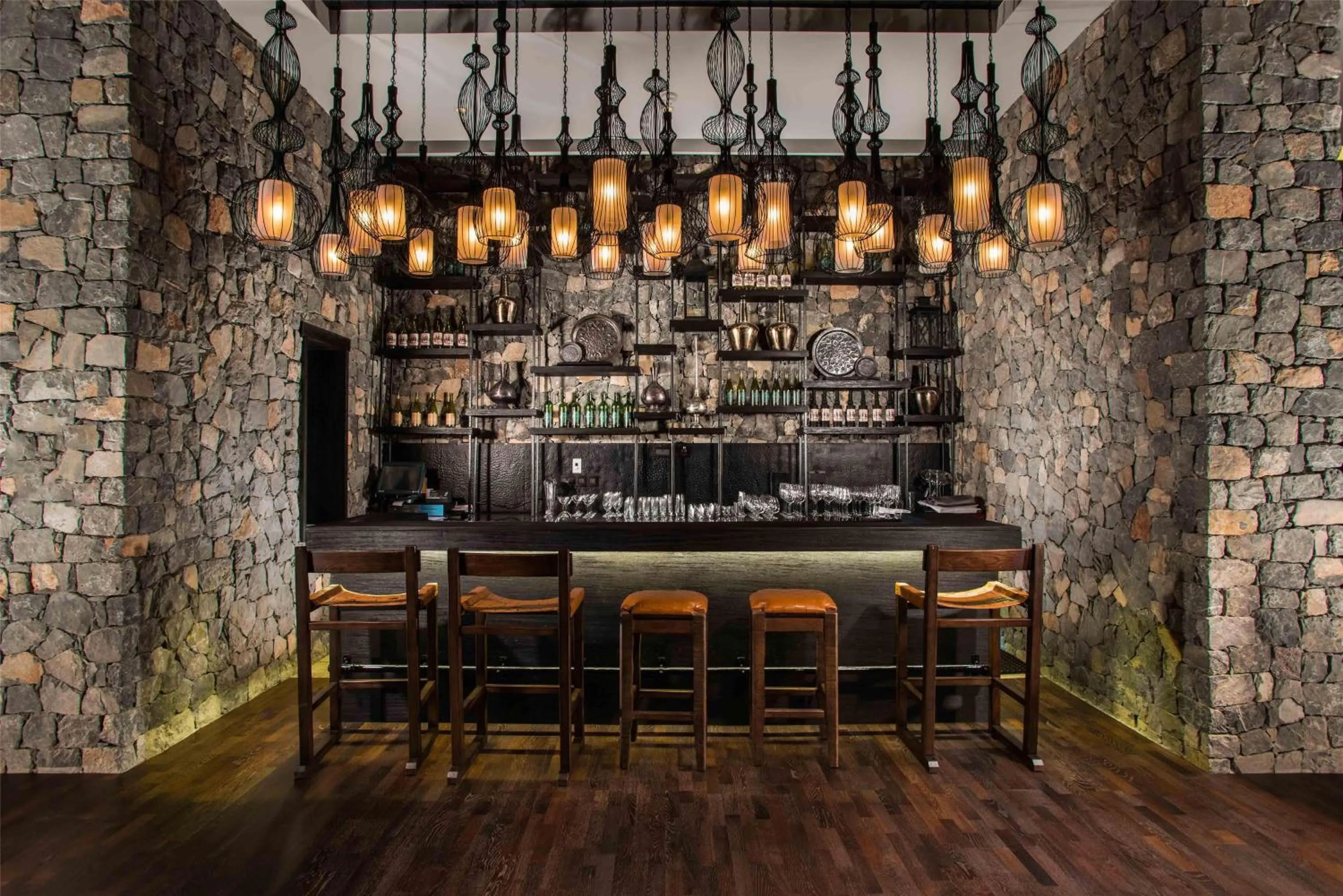 Lounge or bar in Alila Jabal Akhdar