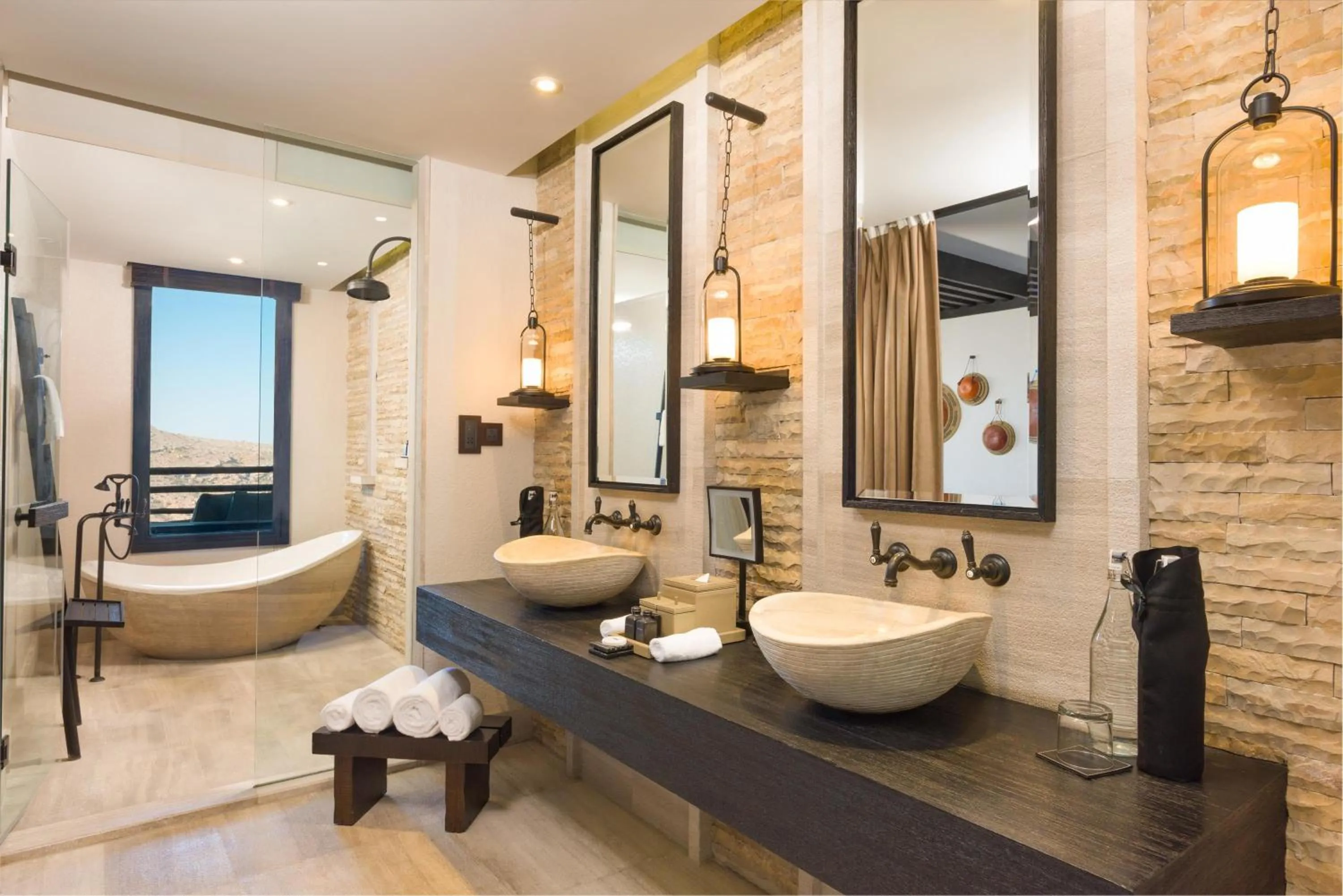 Bathroom in Alila Jabal Akhdar