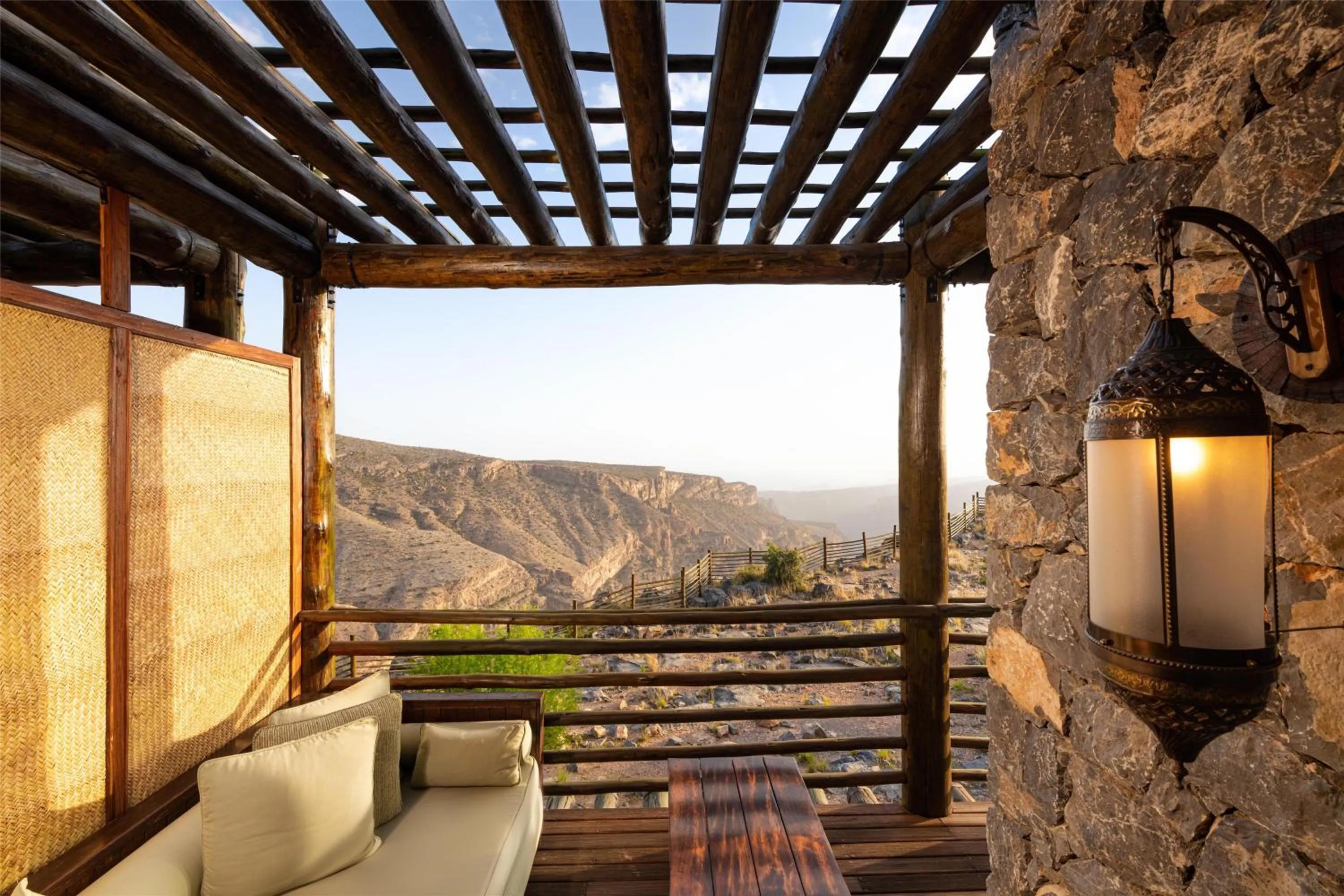 Patio in Alila Jabal Akhdar