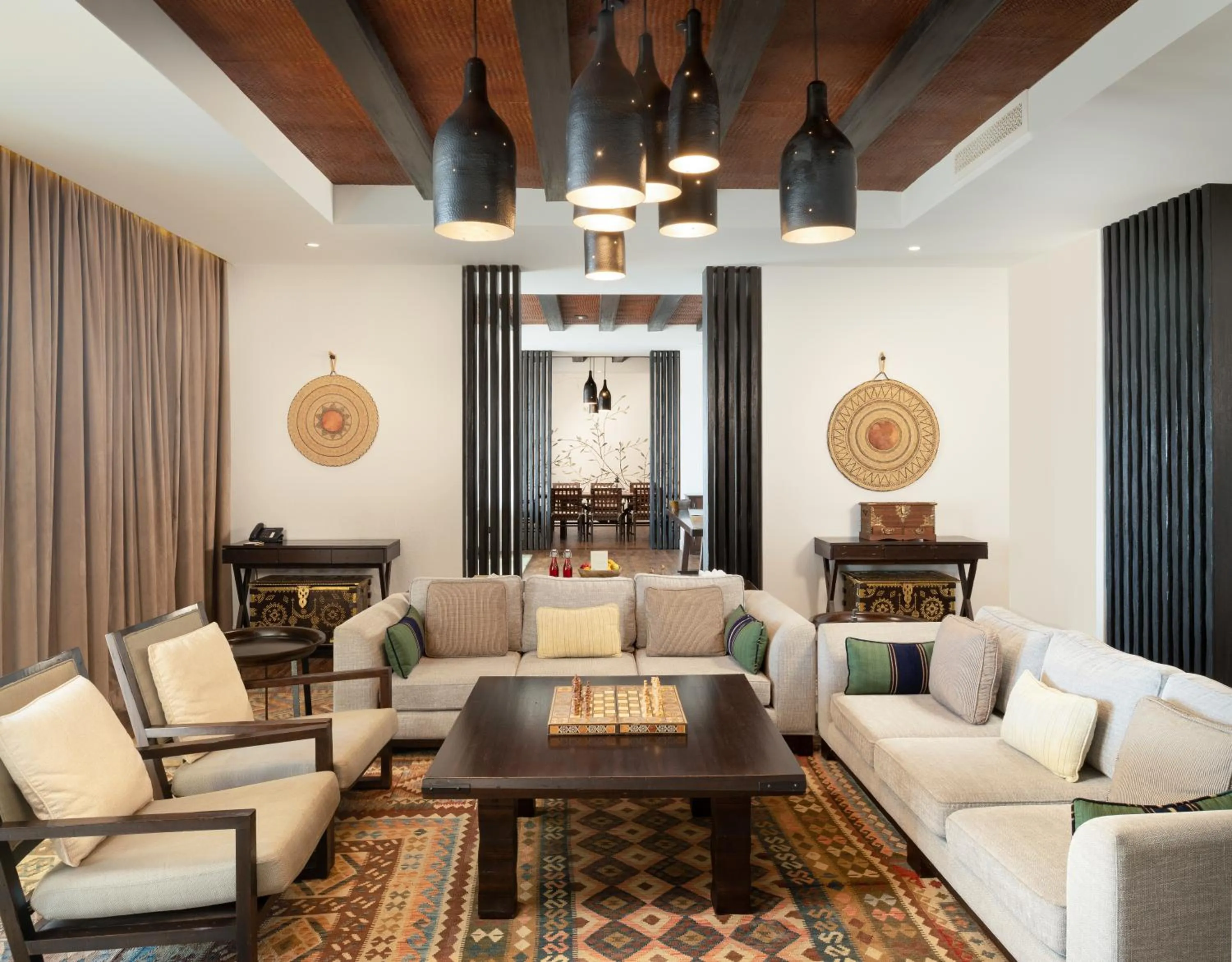 Living room in Alila Jabal Akhdar