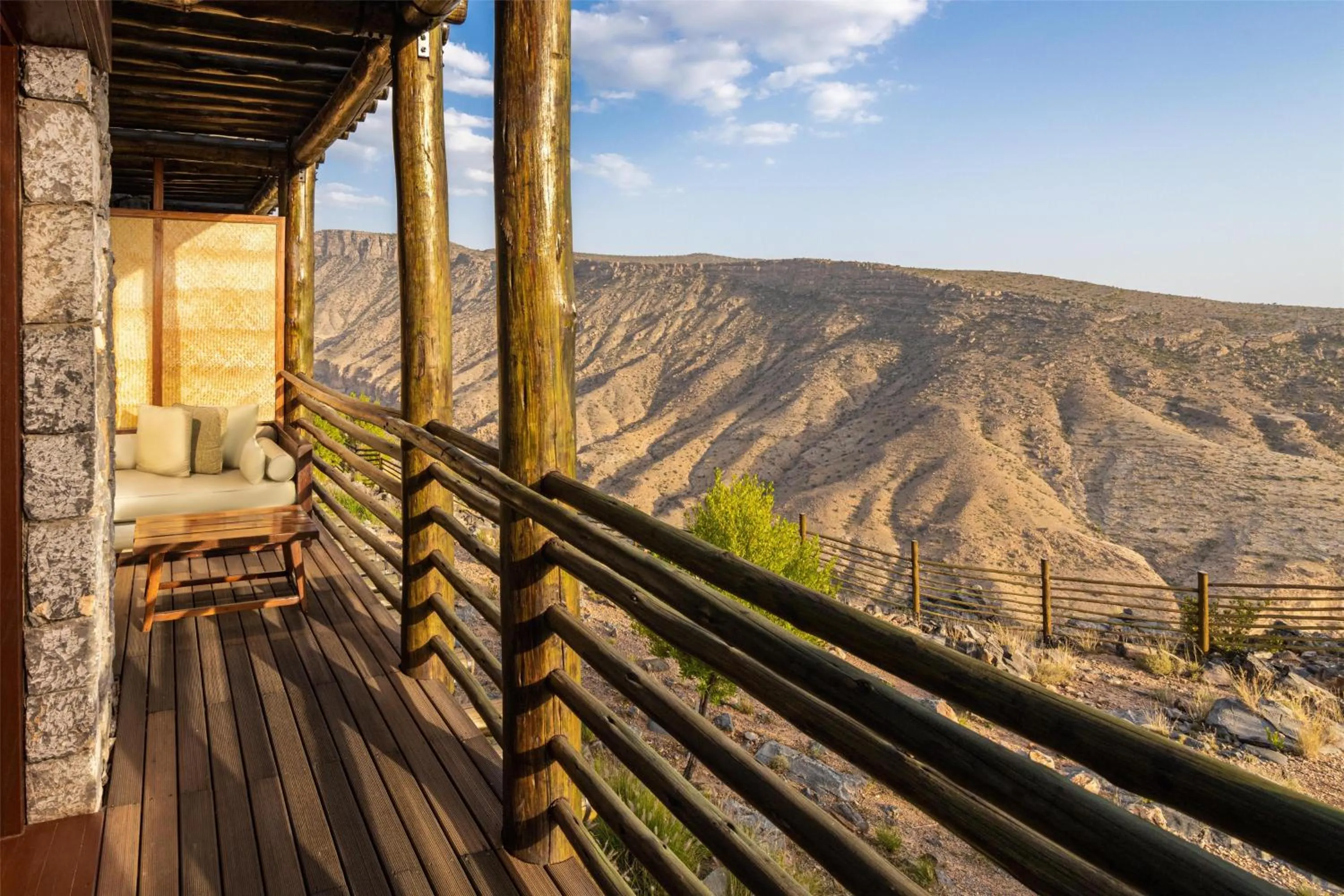 Patio in Alila Jabal Akhdar