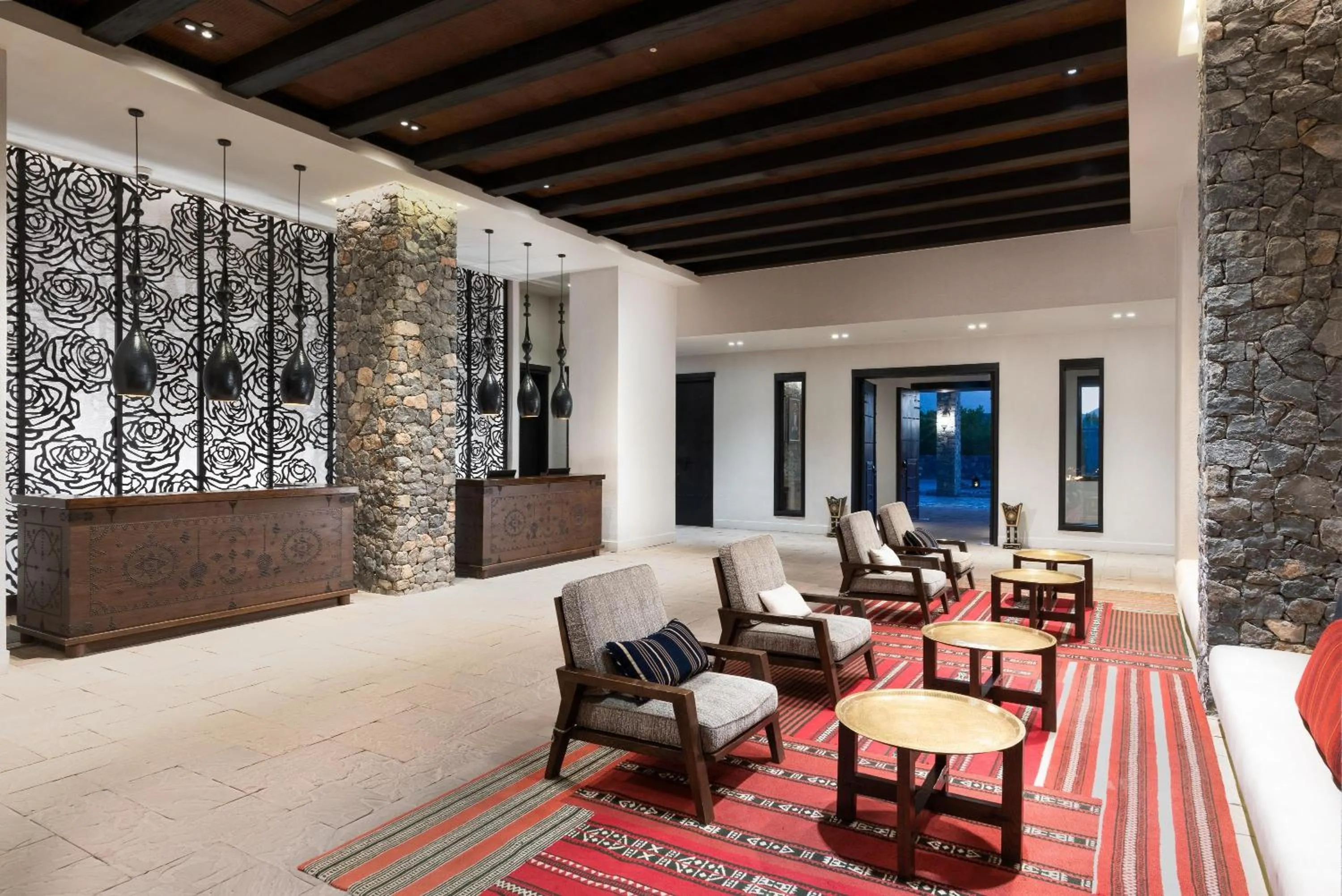 Lobby or reception in Alila Jabal Akhdar