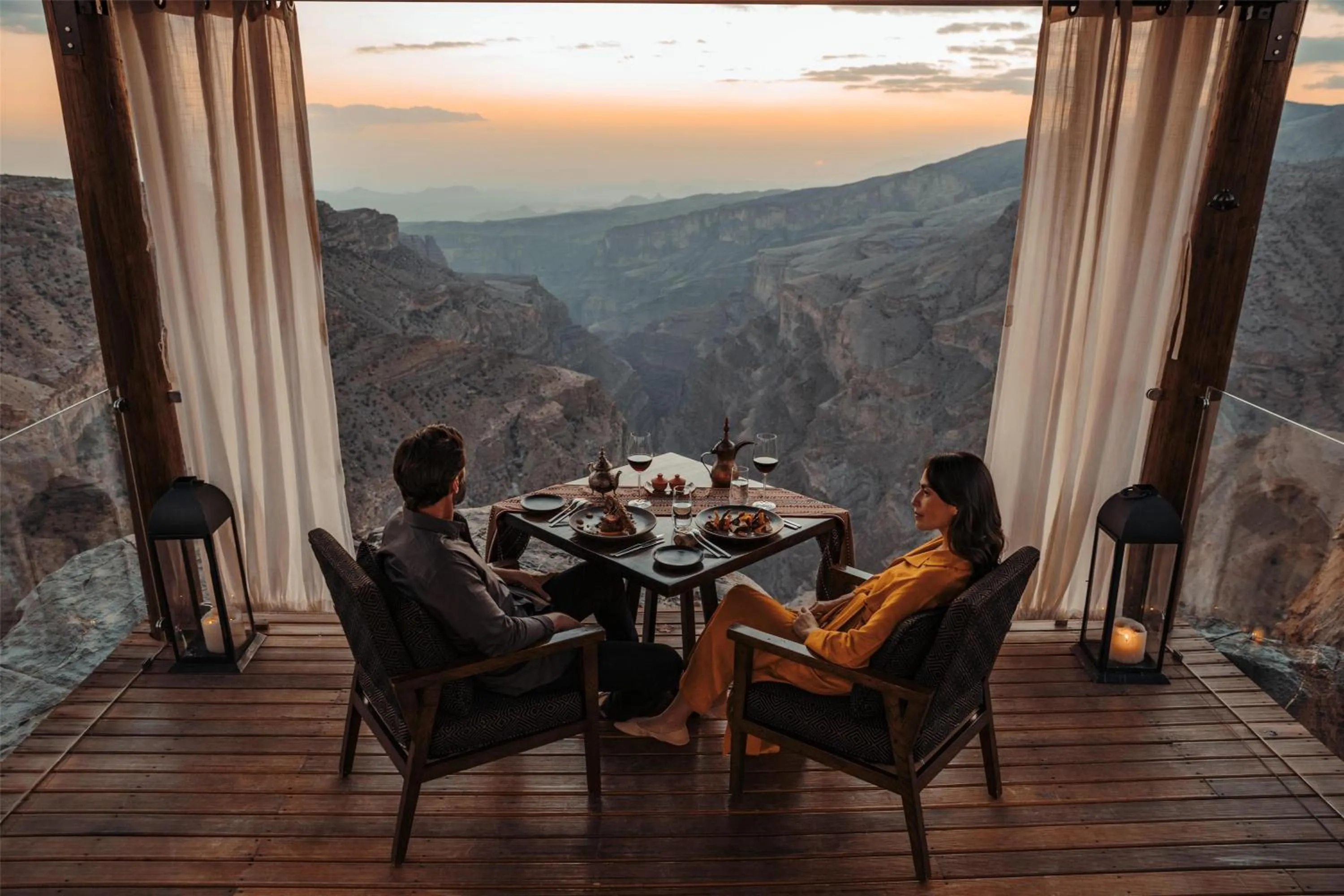 Location in Alila Jabal Akhdar