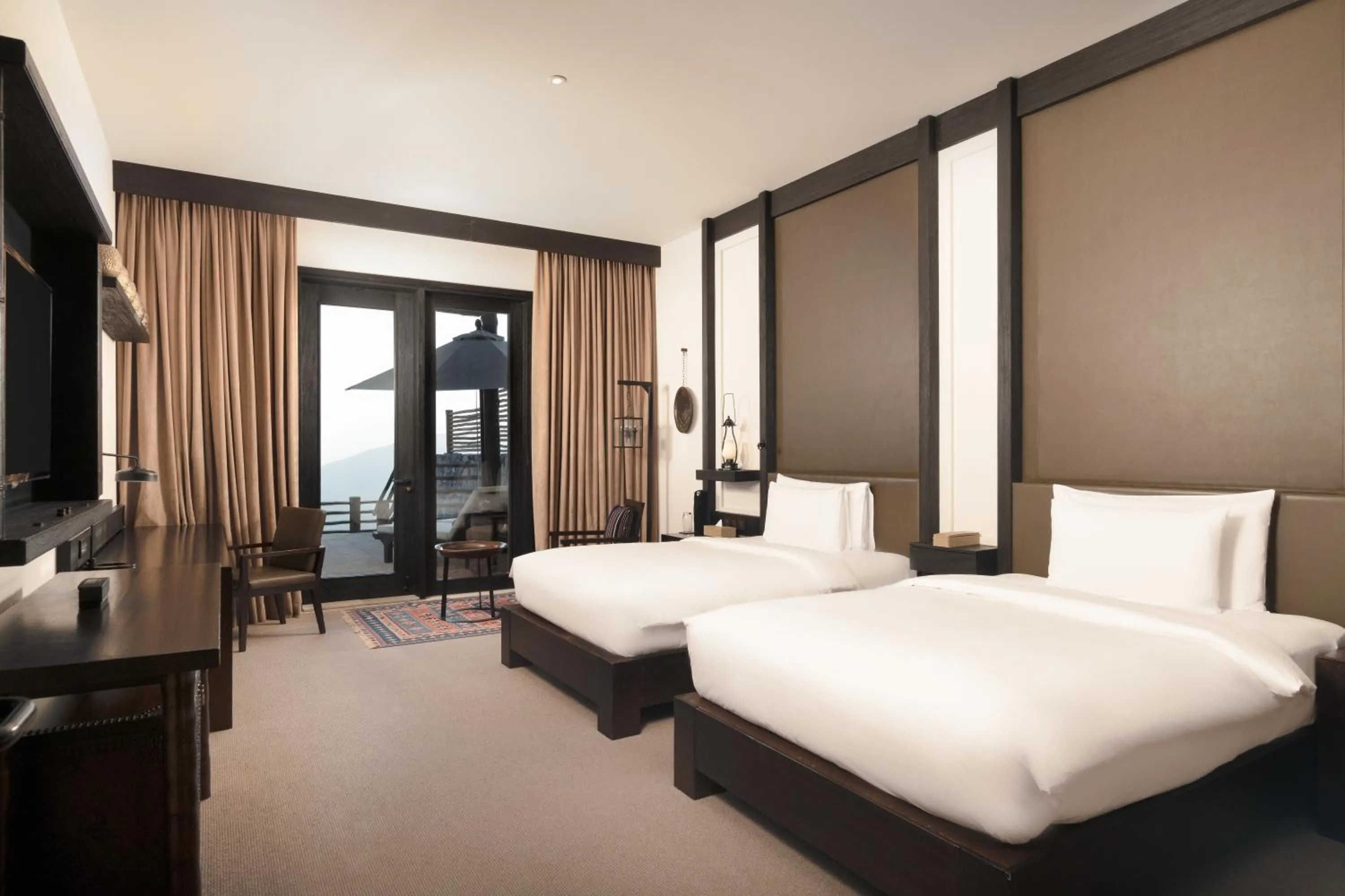 Bed in Alila Jabal Akhdar