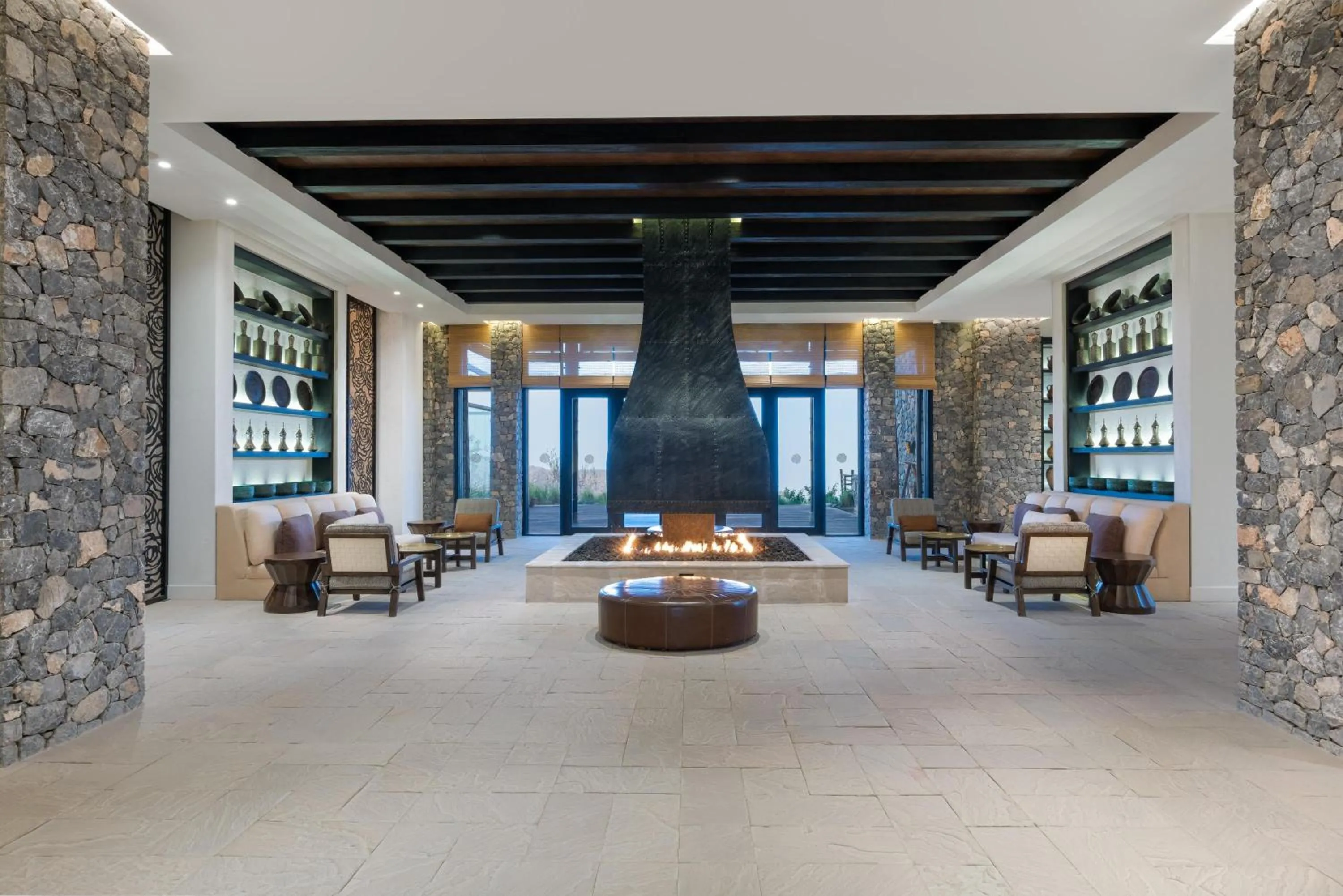 Lobby or reception in Alila Jabal Akhdar