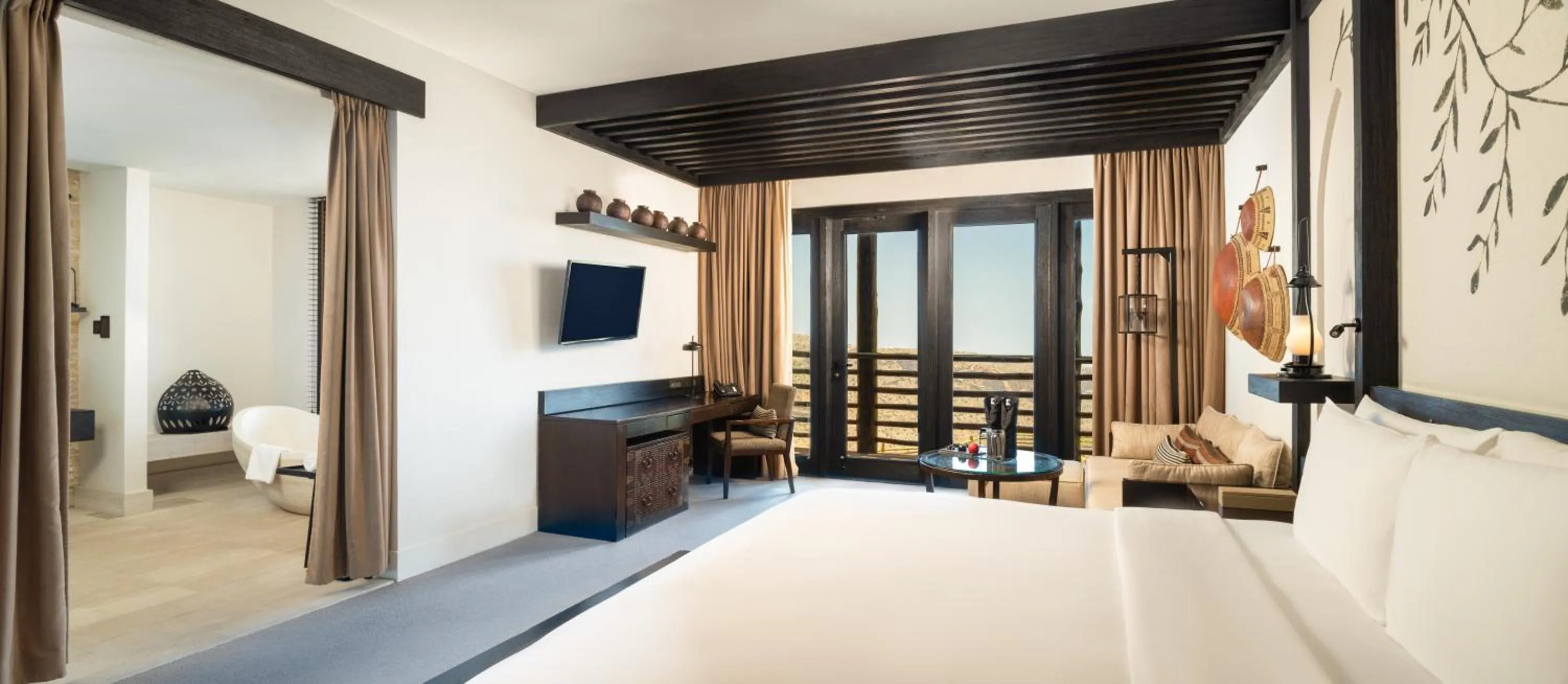 Bed in Alila Jabal Akhdar