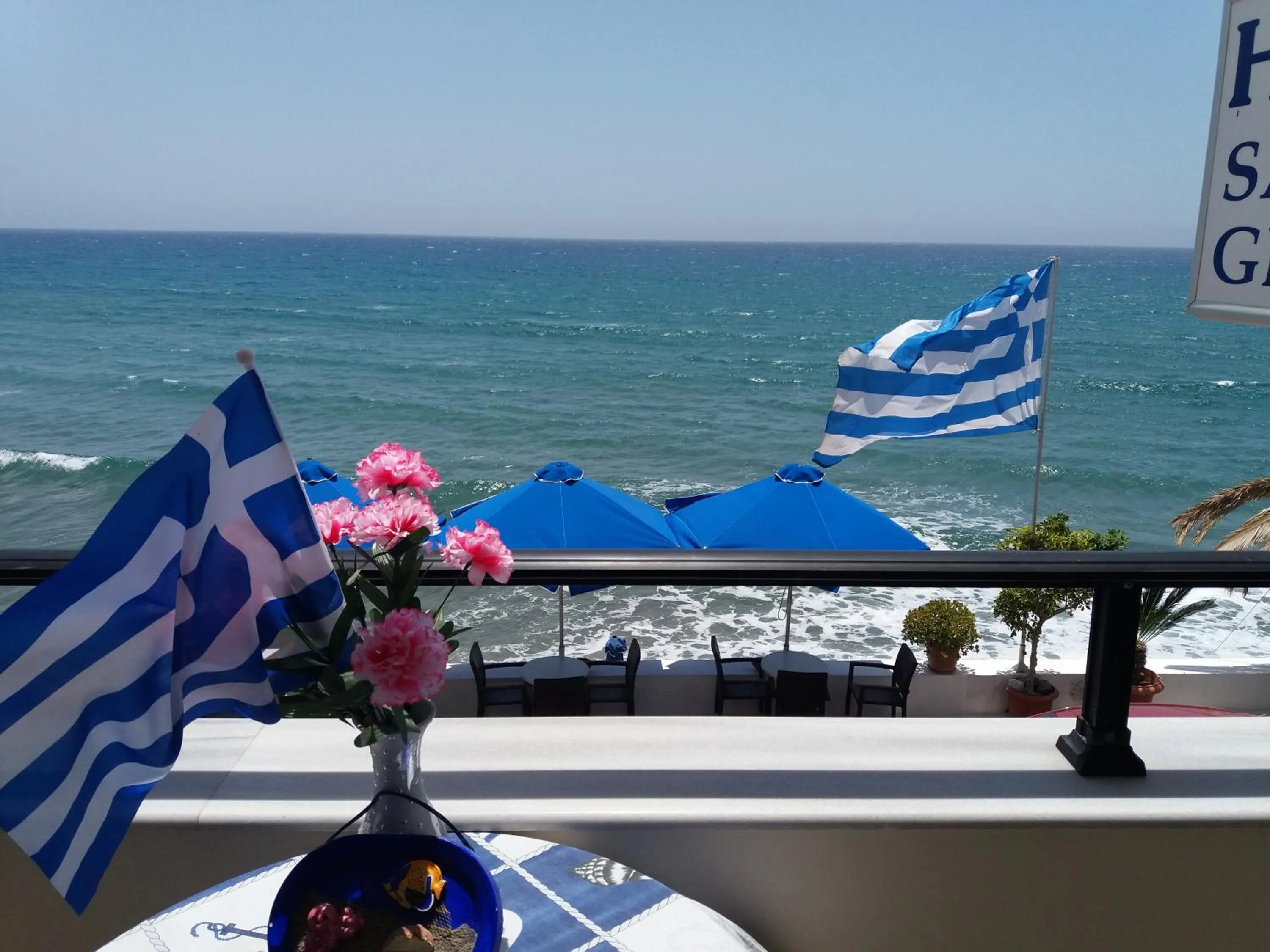 Balcony/Terrace in San Georgio Hotel
