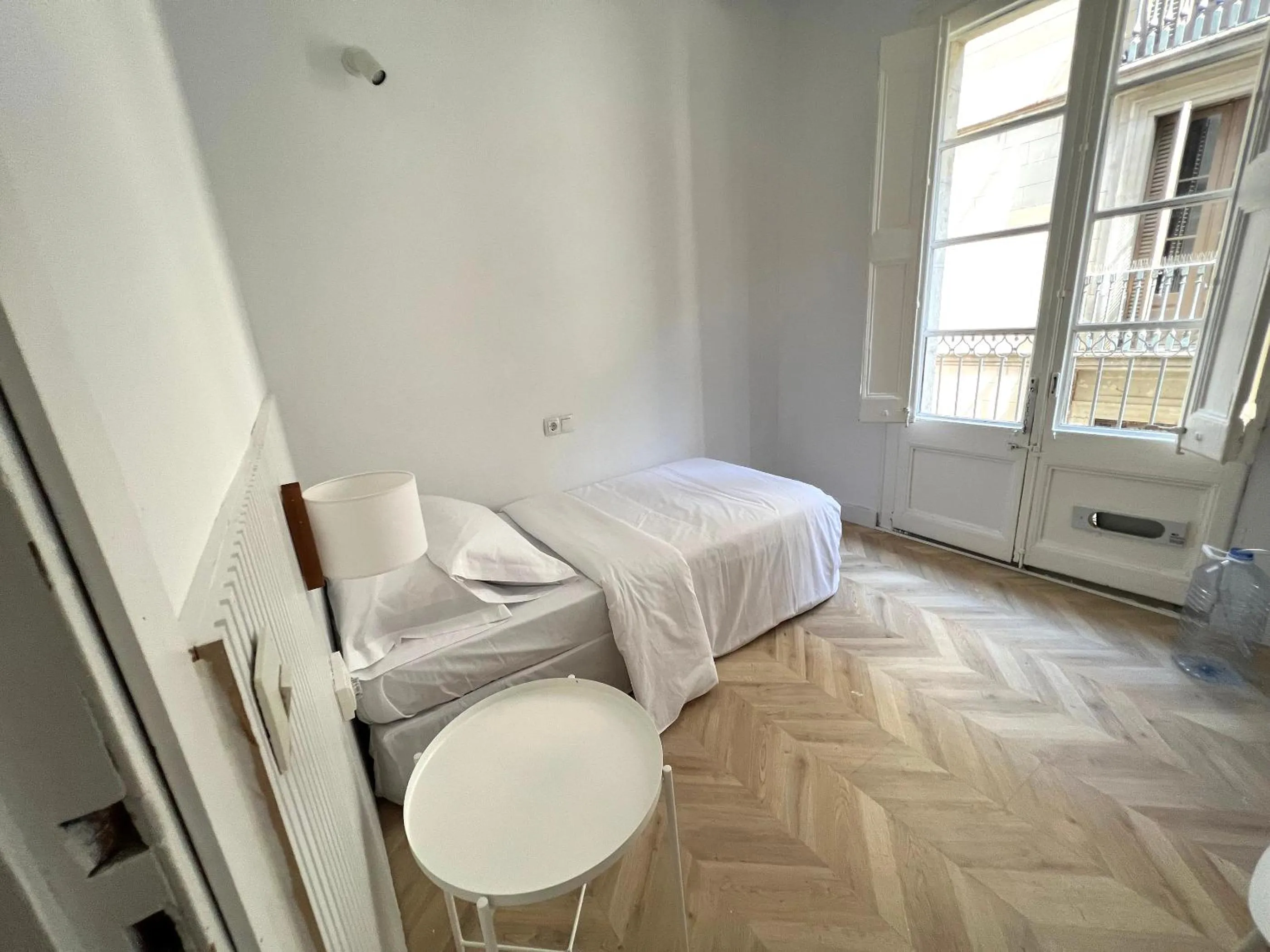 Balcony/Terrace, Bed in The MO GOTIC