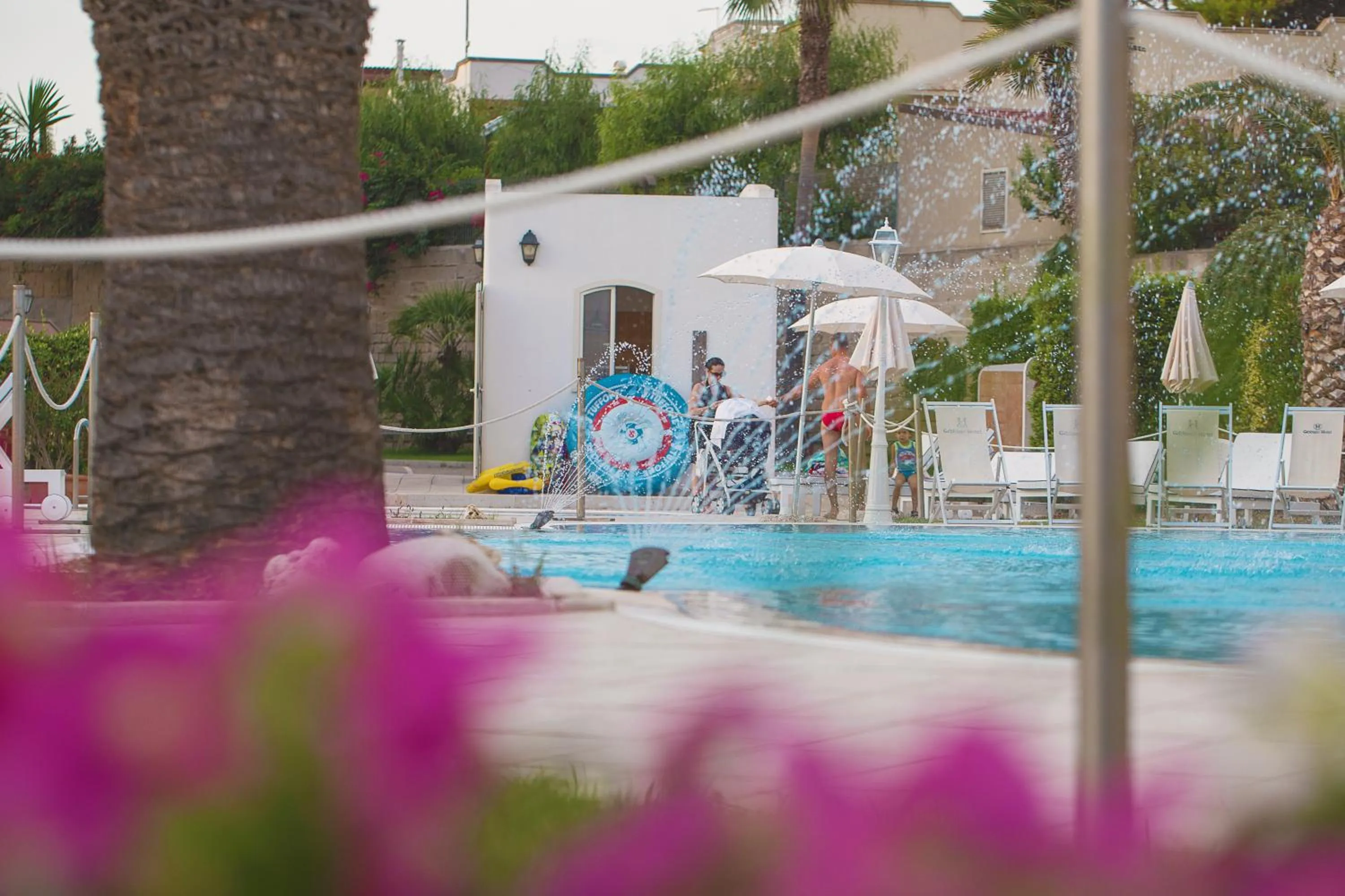 Garden in Nicolaus Prime Il Gabbiano Hotel