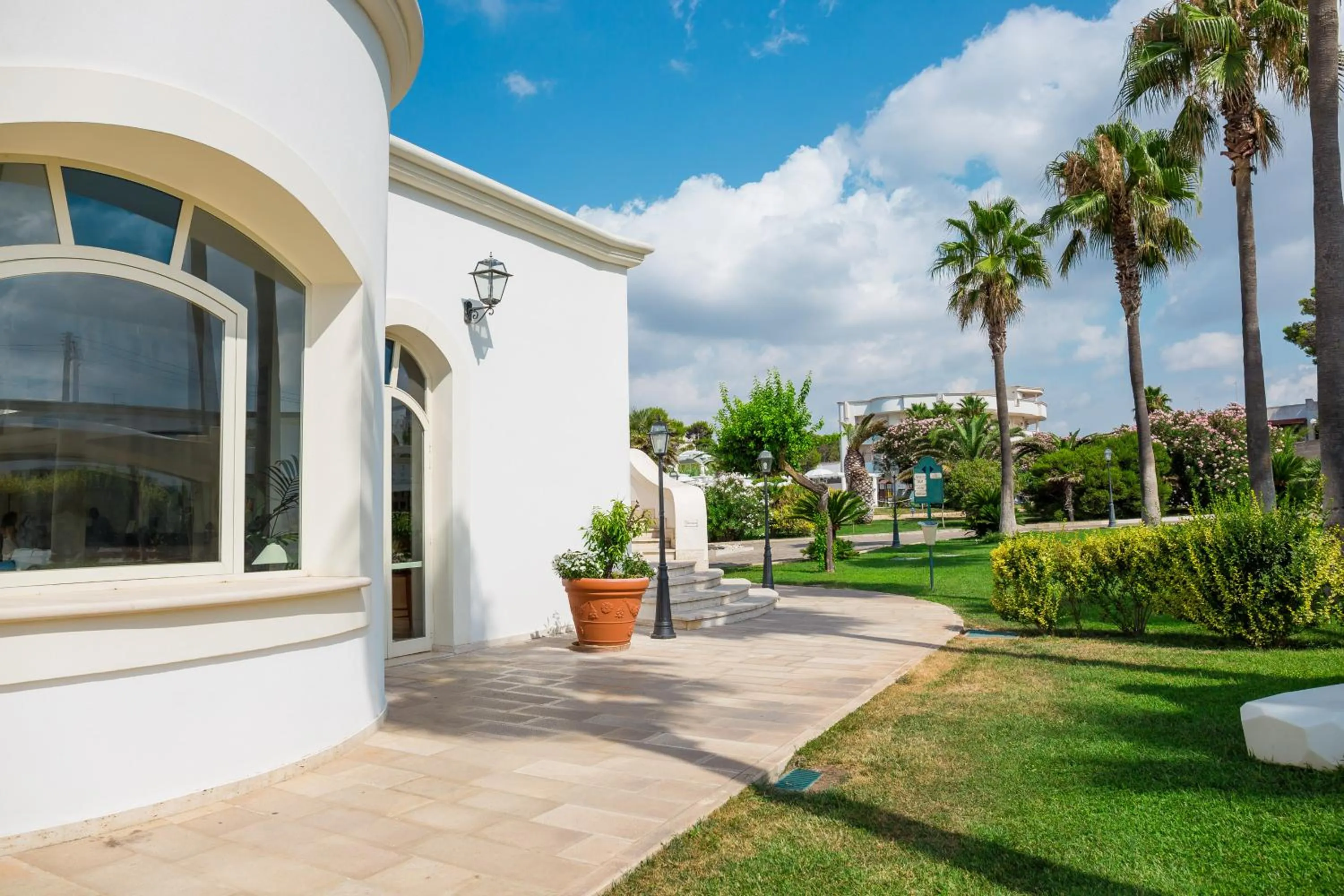 Garden in Nicolaus Prime Il Gabbiano Hotel