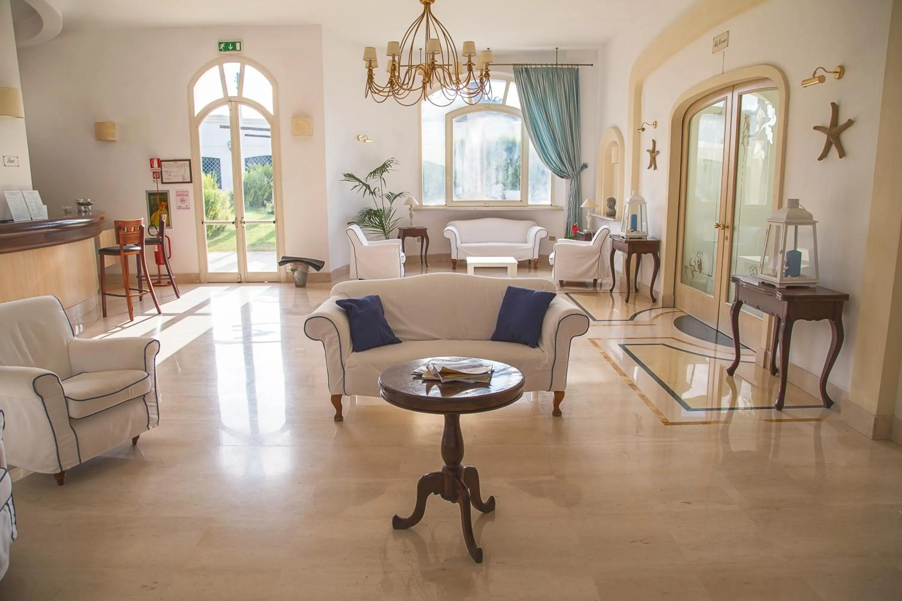 Lobby or reception in Nicolaus Prime Il Gabbiano Hotel