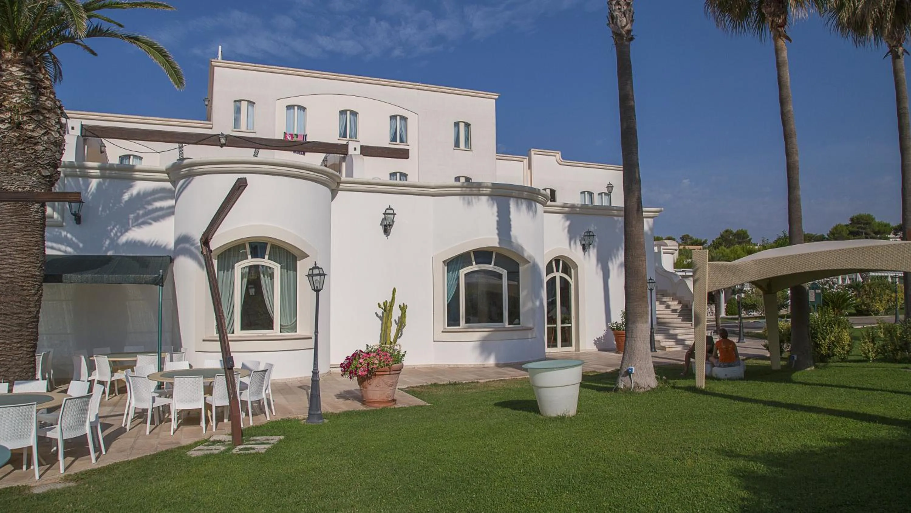 Garden in Nicolaus Prime Il Gabbiano Hotel