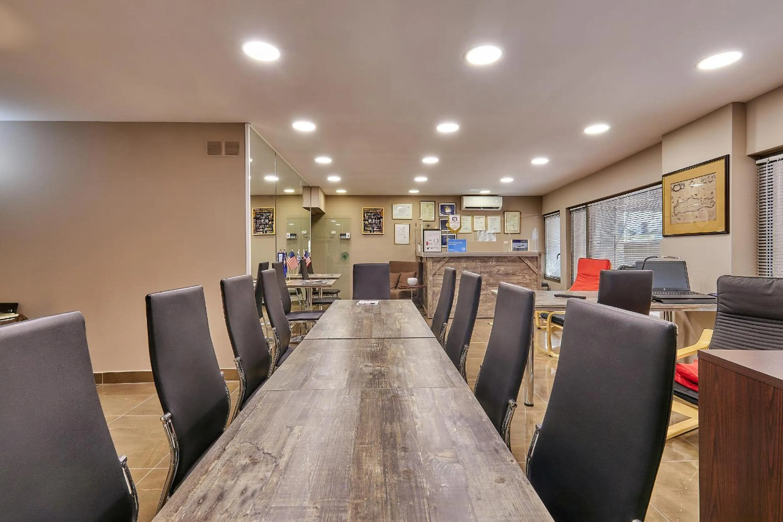 Lobby or reception in Dorian Boutique Hotel-Apartments