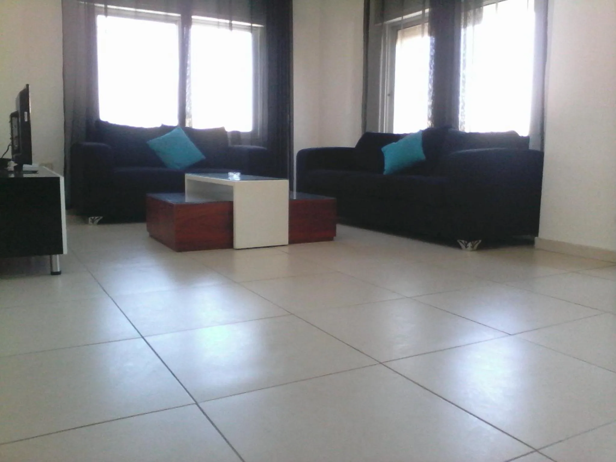 Seating area in The Place Apartments