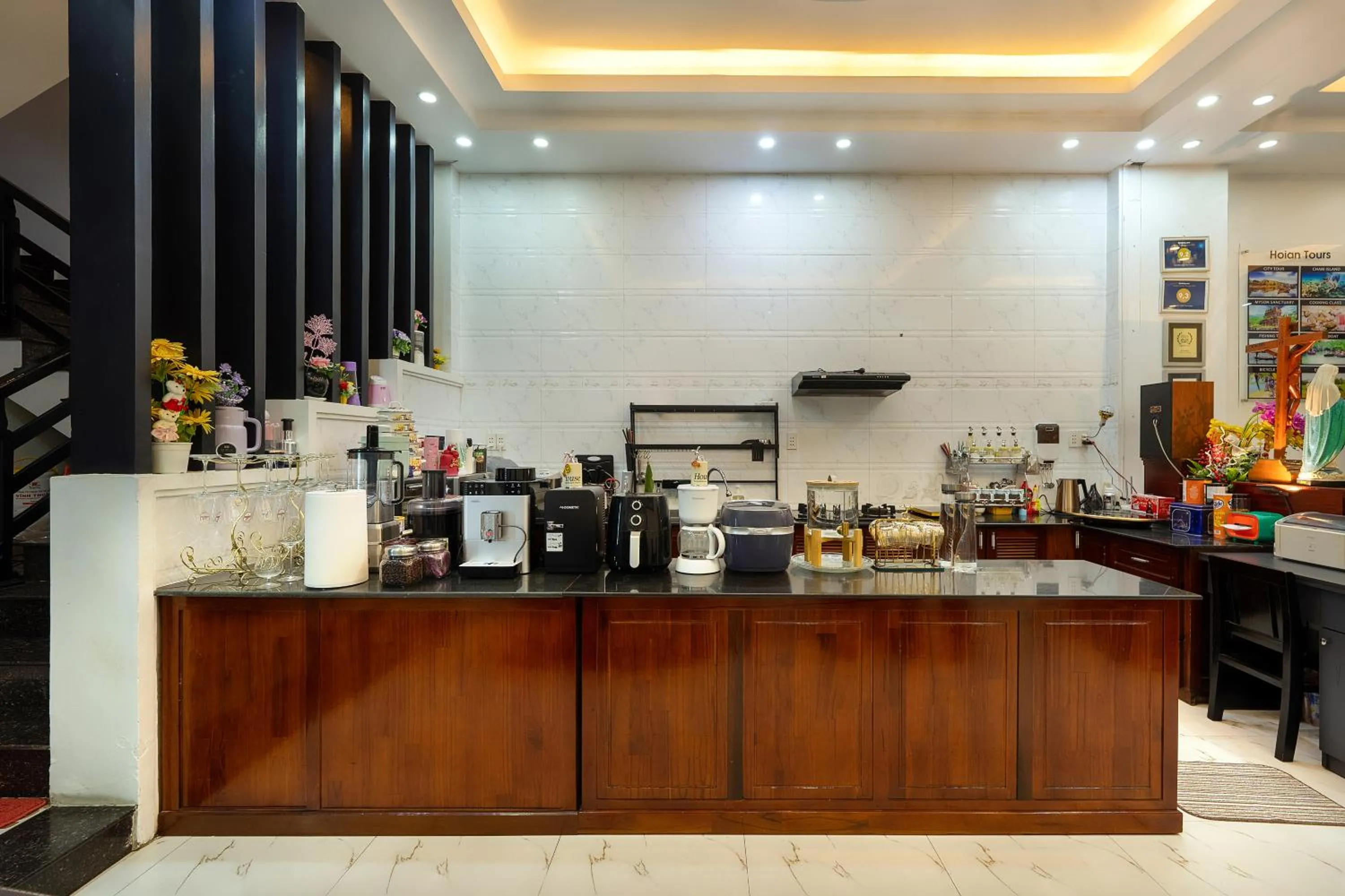 Coffee/tea facilities in Golden Bell Homestay
