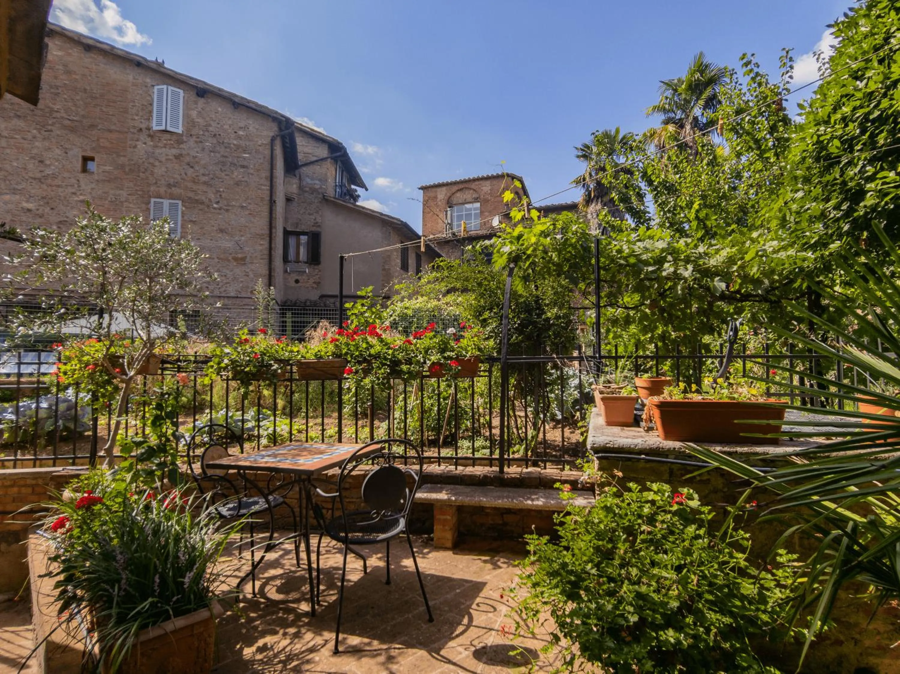 Garden in B&B Siena In Centro - Diffuso