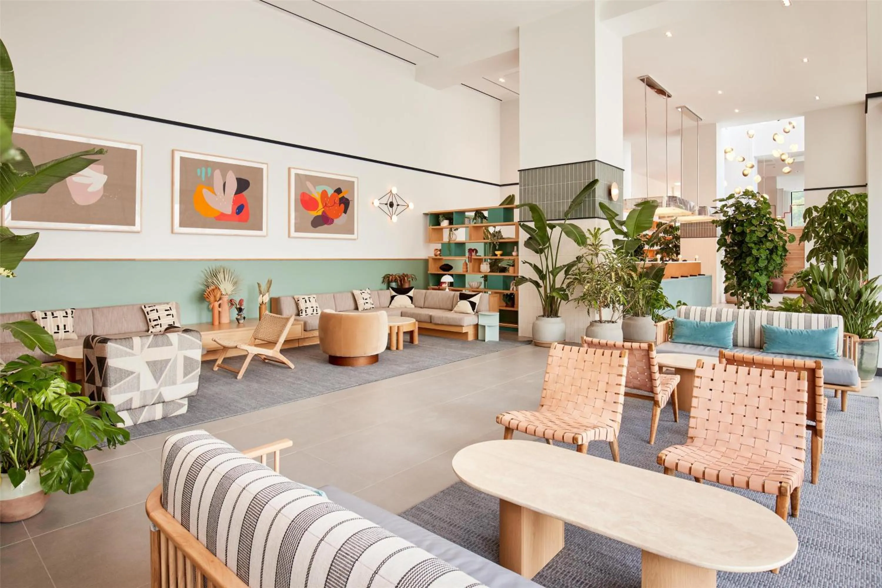 Lobby or reception in Arlo Wynwood Miami