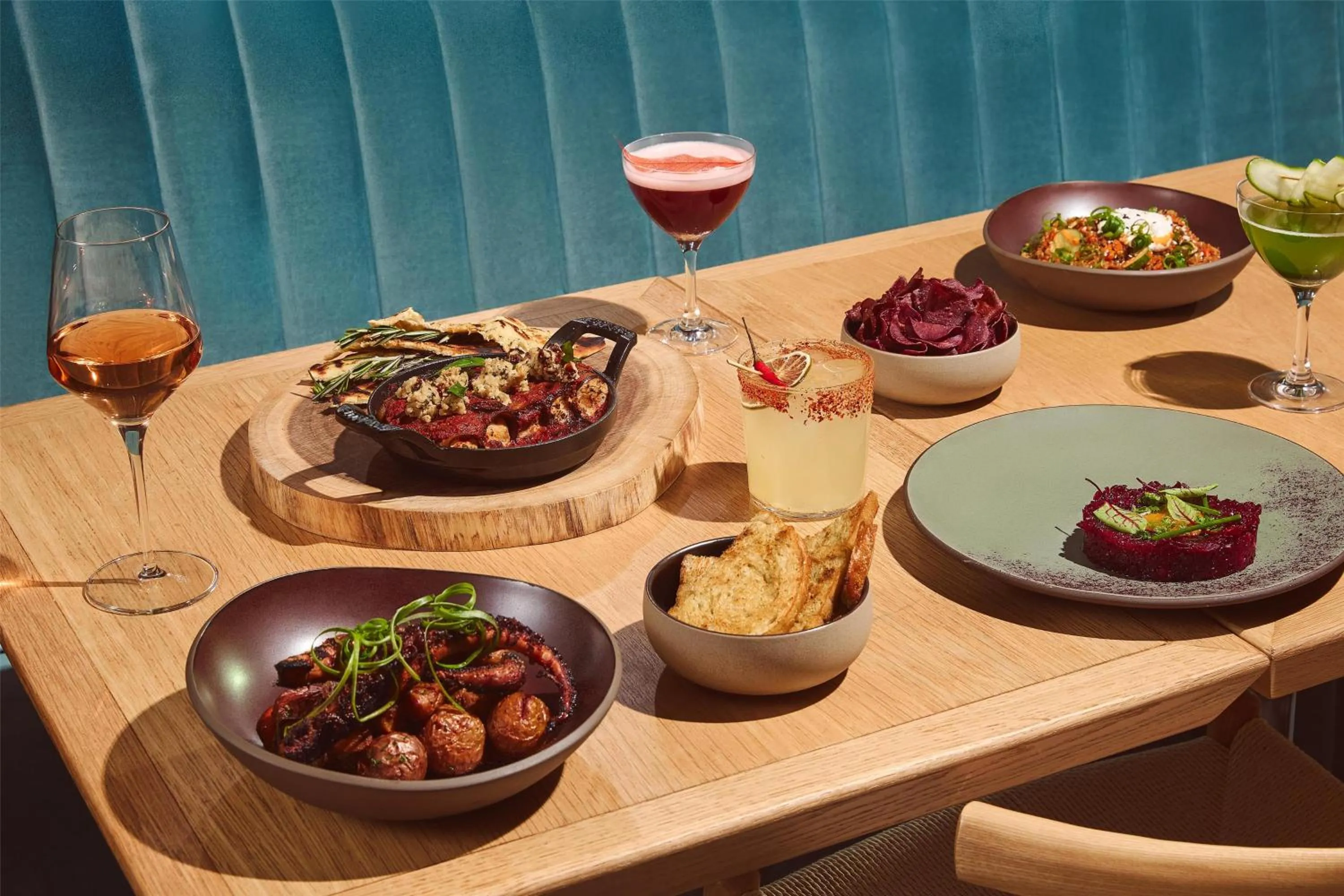 Food and drinks in Arlo Wynwood Miami