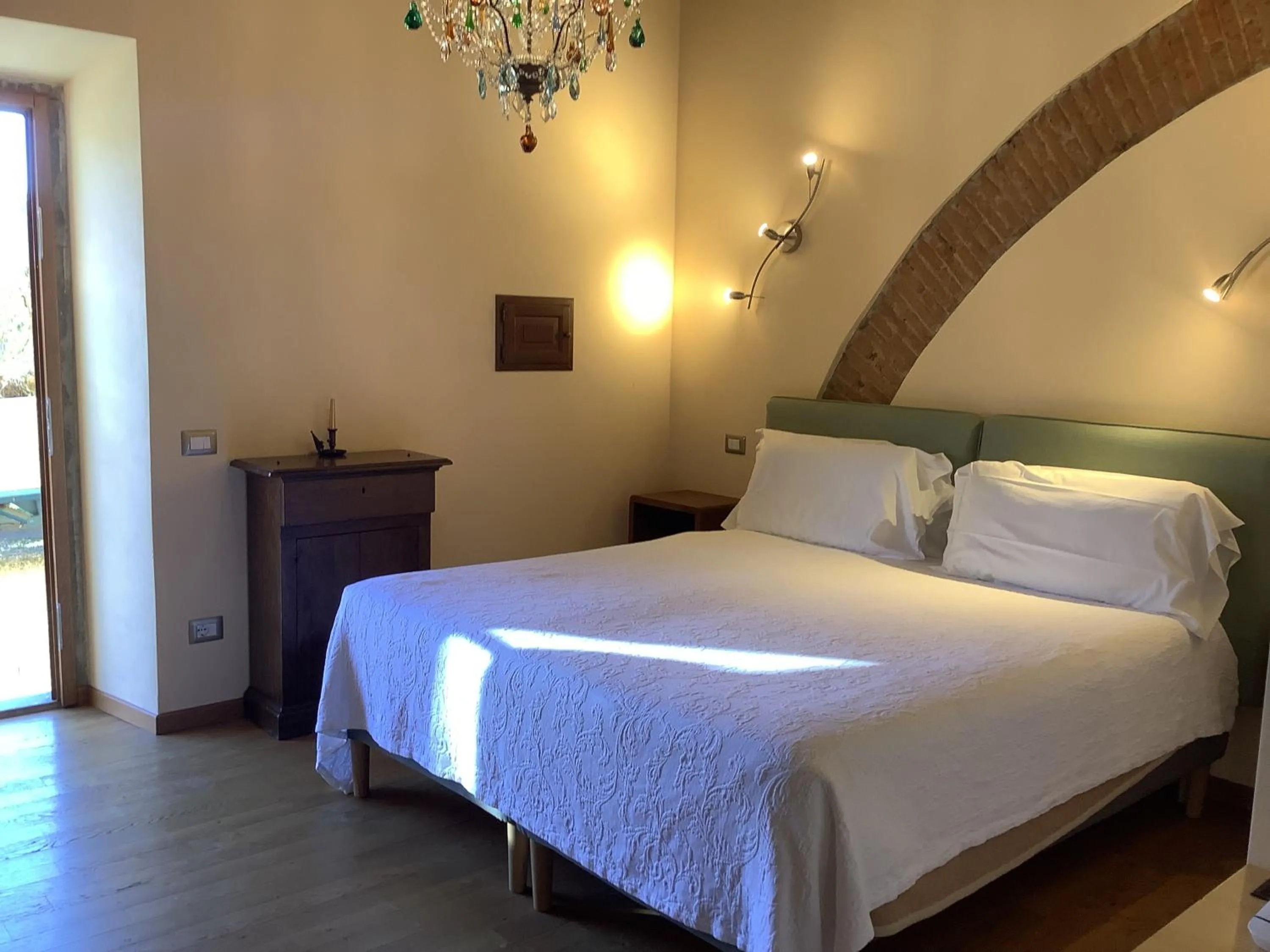 Bed in Villa Rigacci