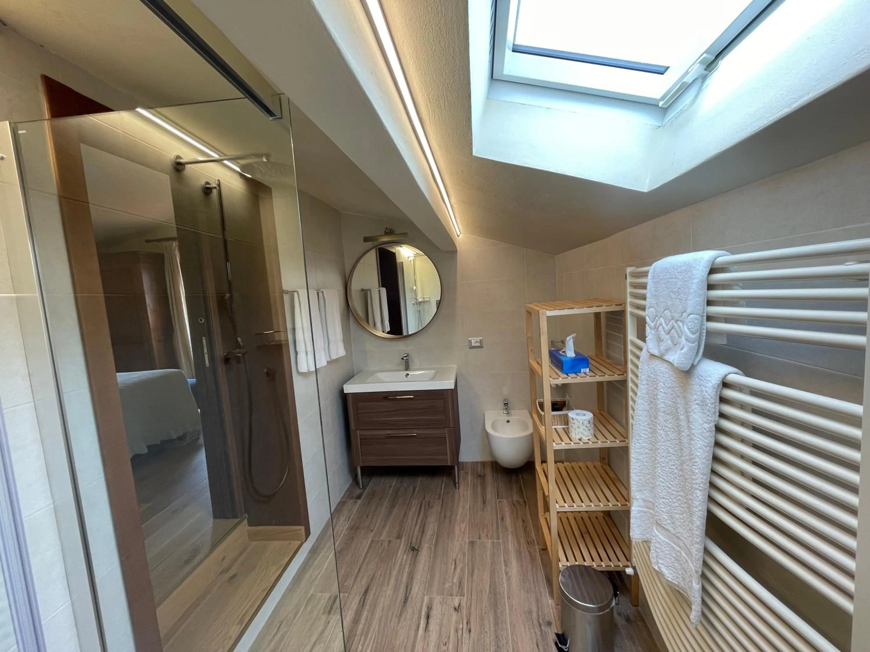 Bathroom in Villa Rigacci