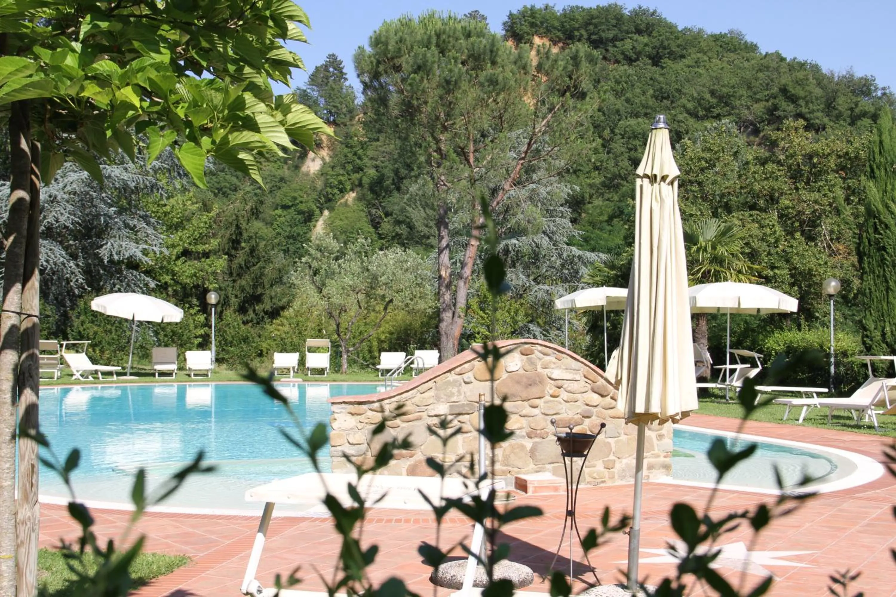 Balcony/Terrace in Villa Rigacci