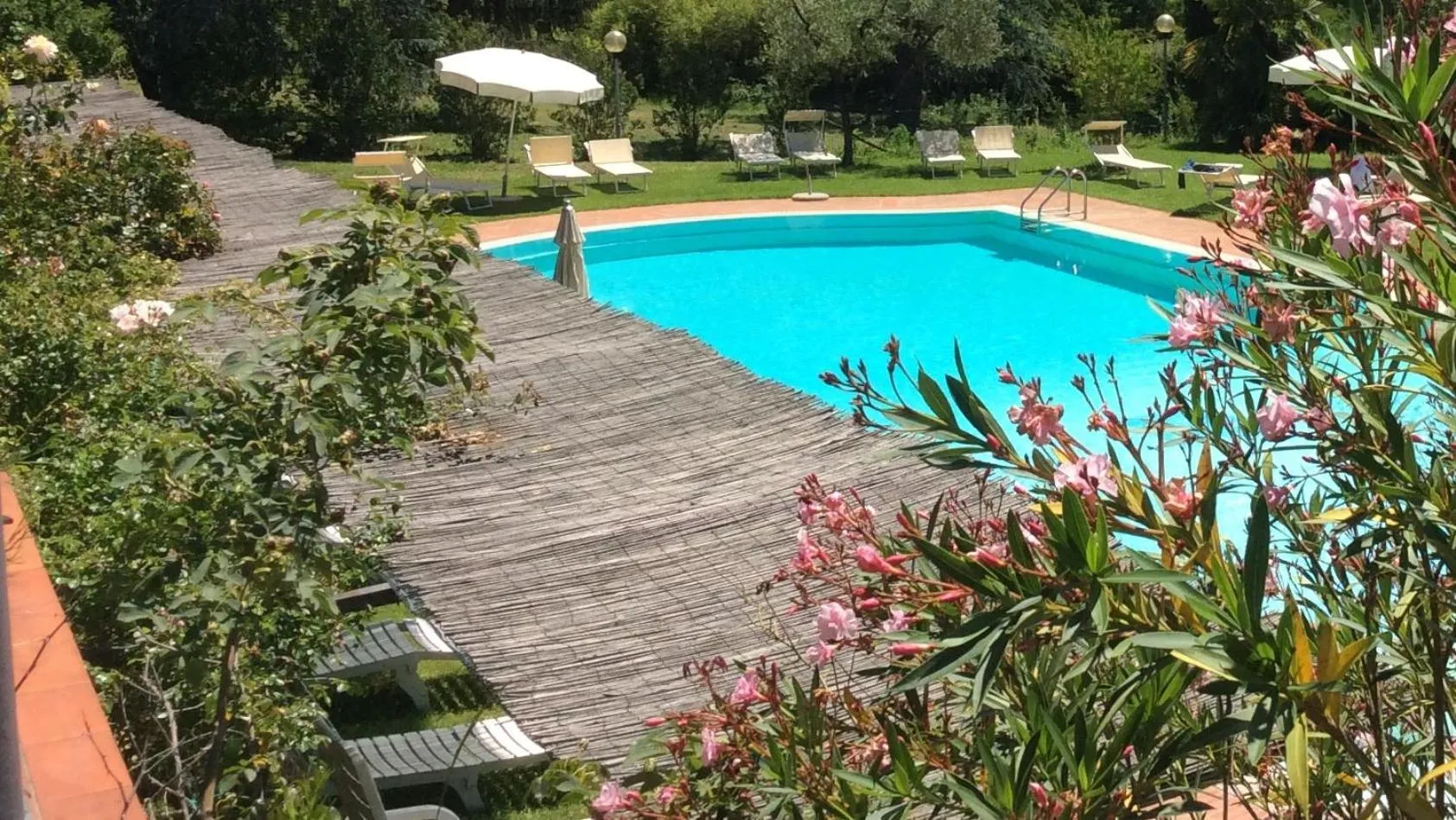Balcony/Terrace in Villa Rigacci